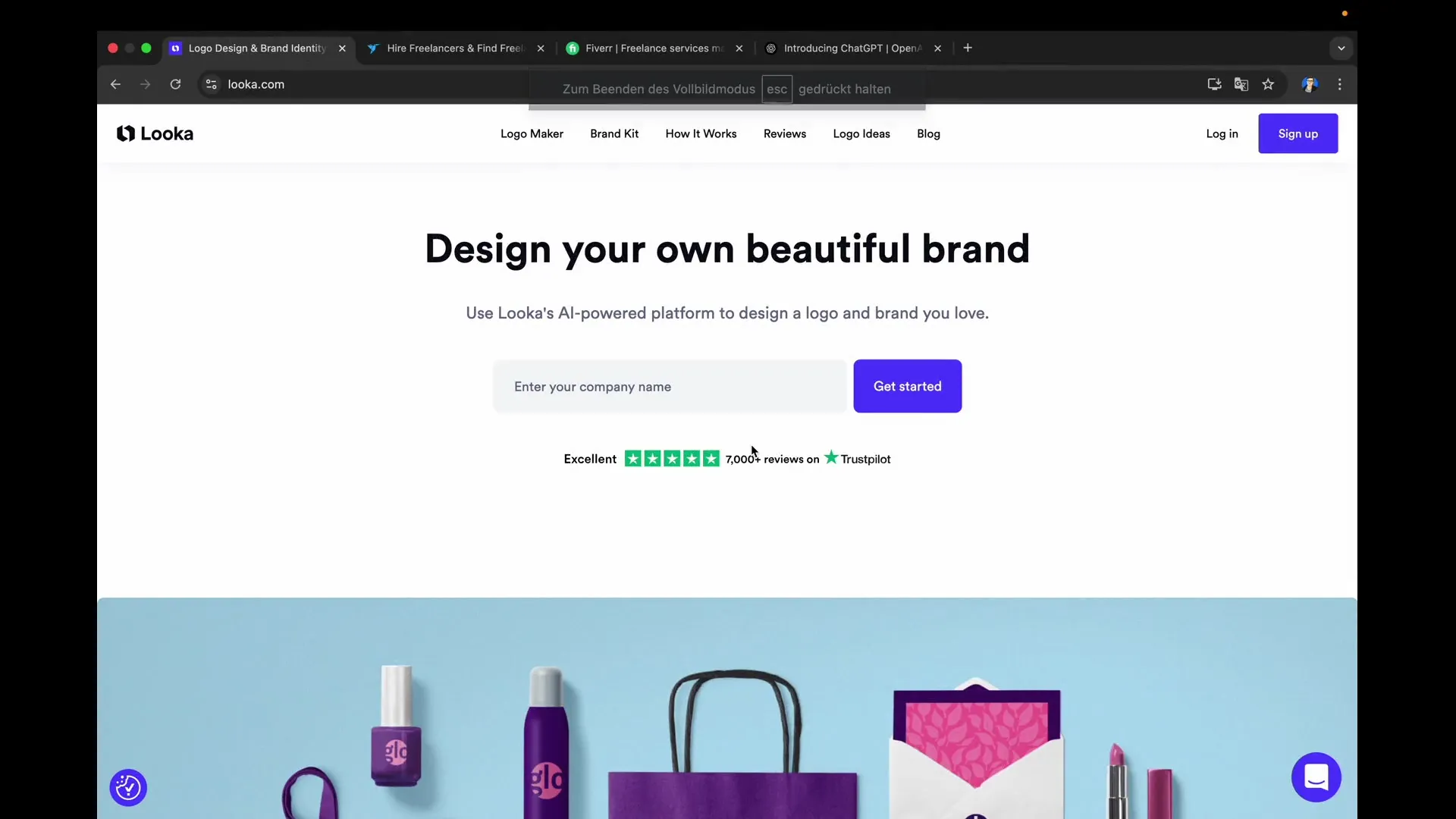 Contest Flipping - Gewinne mit Looka AI Logos Contest Flipping - Gewinne mit Looka AI Logos