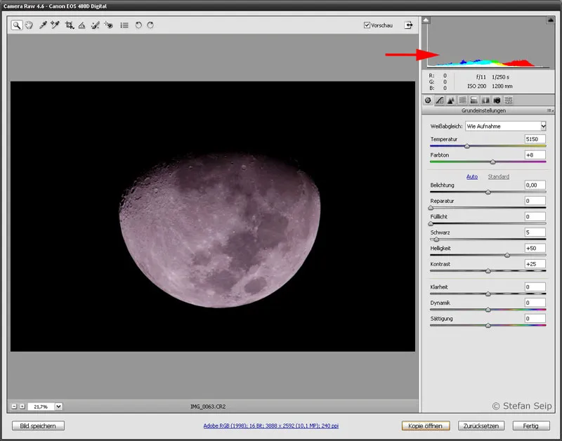 Parte 05 - Fotografar a Lua