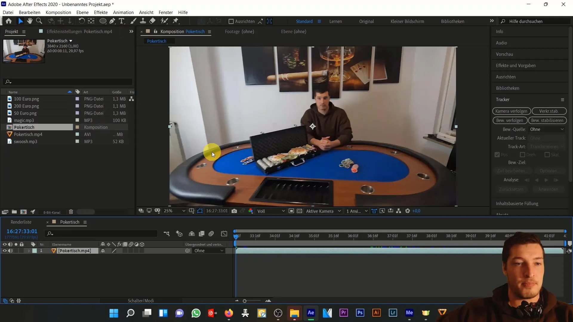 Geldscheine in After Effects zum Schweben bringen – Anleitung für Anfänger