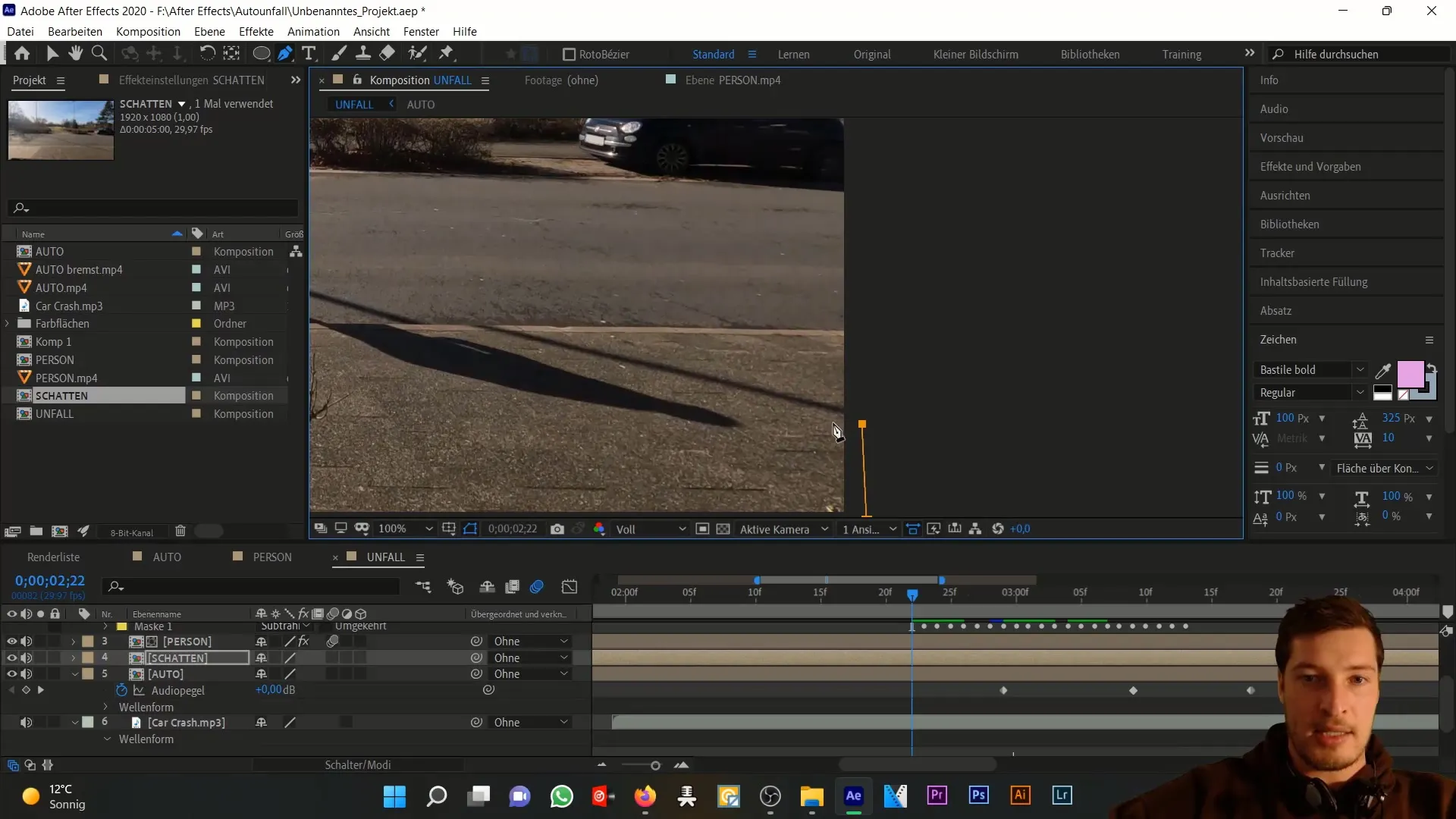Tutorial After Effects: Menyimulasikan bayangan orang secara sempurna Tutorial After Effects: Menyimulasikan bayangan orang dengan sempurna