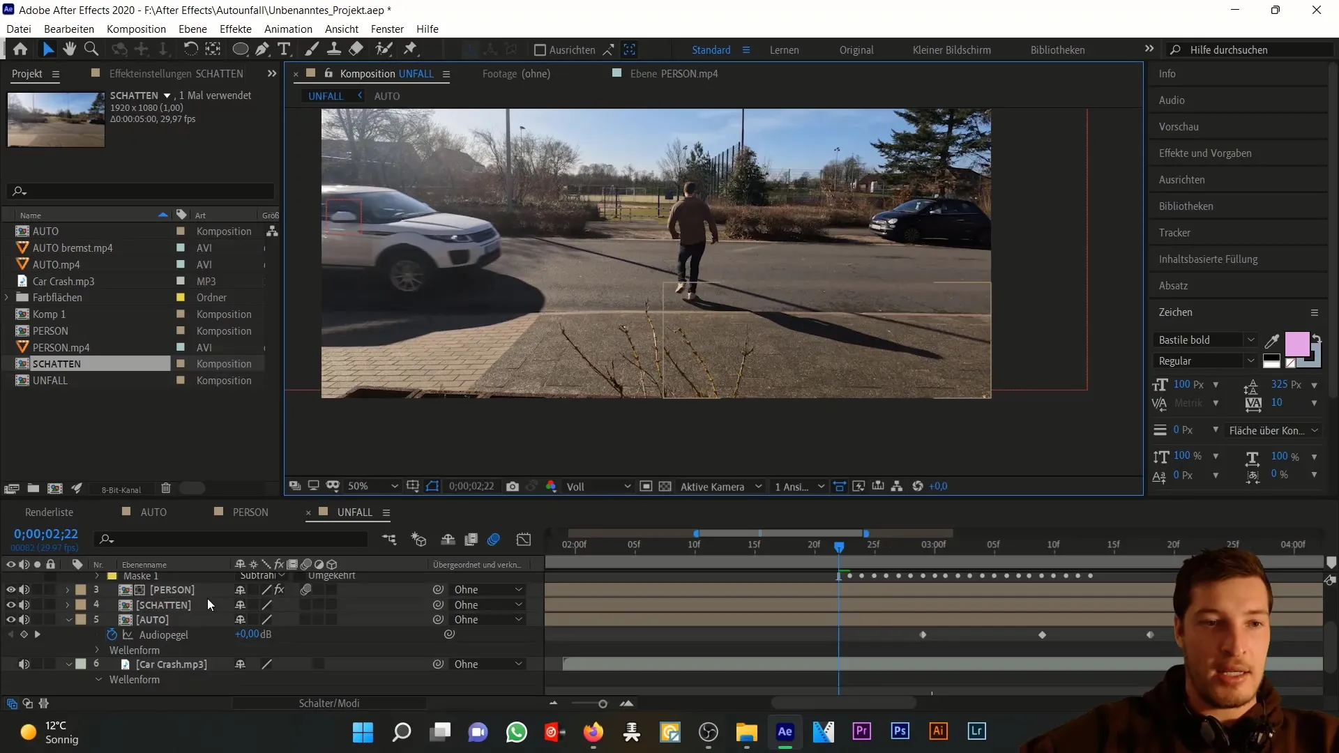 Tutorial After Effects: Menirukan bayangan orang dengan sempurna Tutorial After Effects: Menyimulasikan bayangan orang secara sempurna