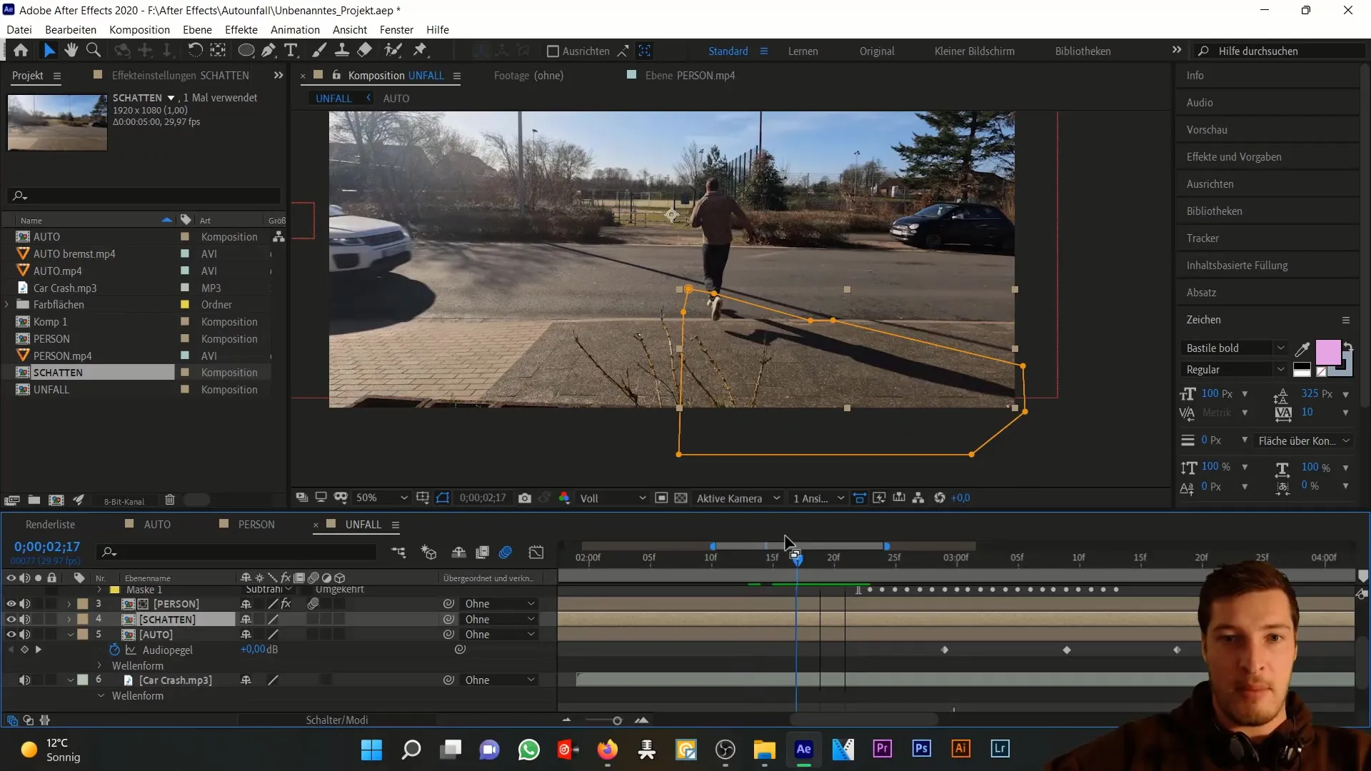 Panduan After Effects: Meniru bayangan orang dengan sempurna Panduan After Effects: Menirukan bayangan orang dengan sempurna