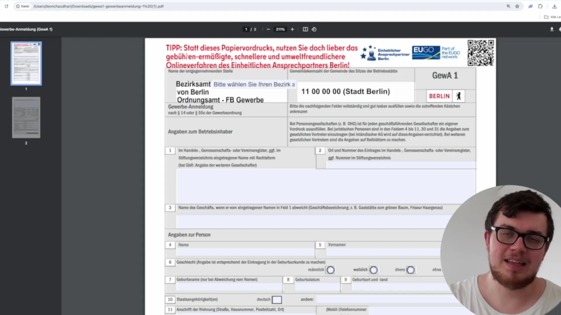 Snel en eenvoudig je eenmanszaak aanmelden