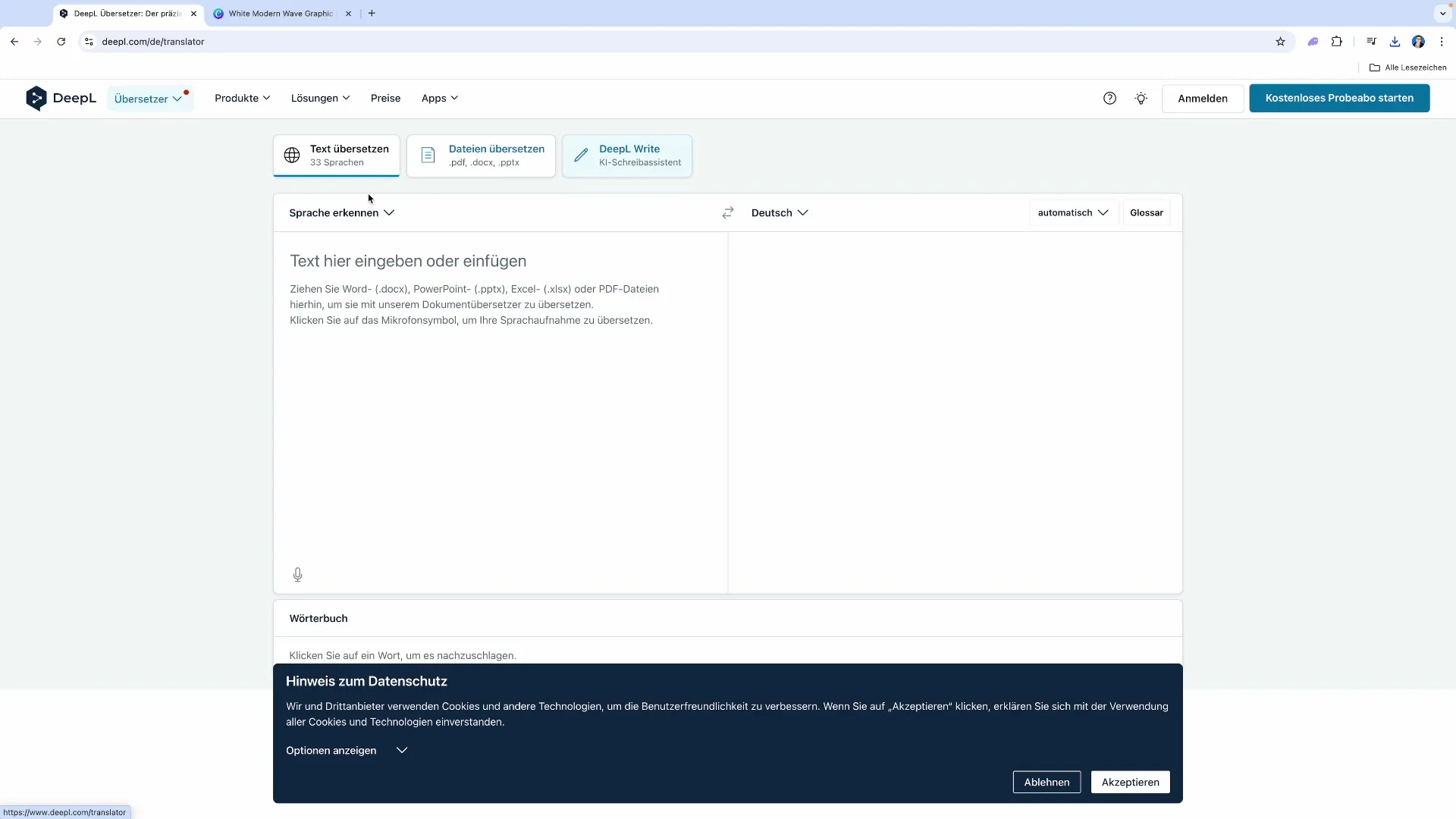 Onderwijs materialen met Deepl AI vertalen voor internationale markten