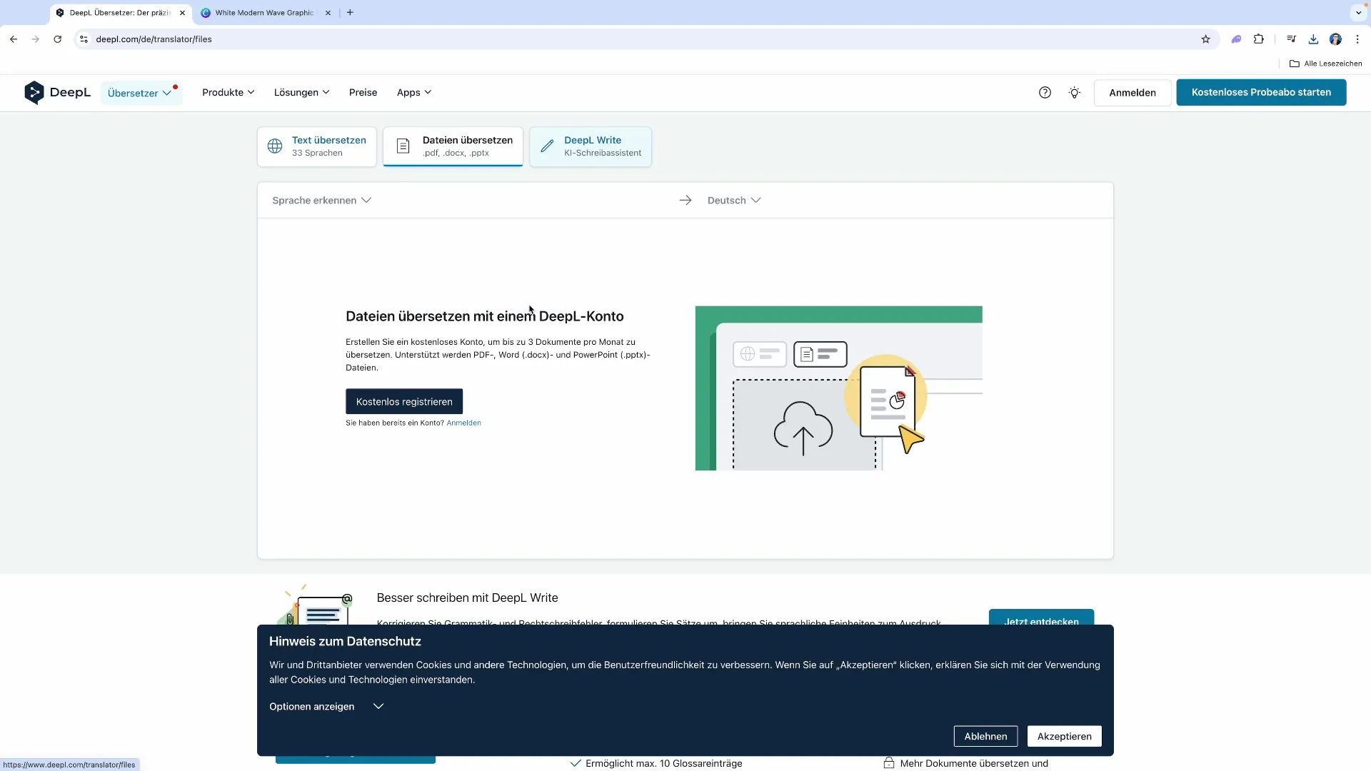 Onderwijs materialen vertalen met Deepl AI voor internationale markten
