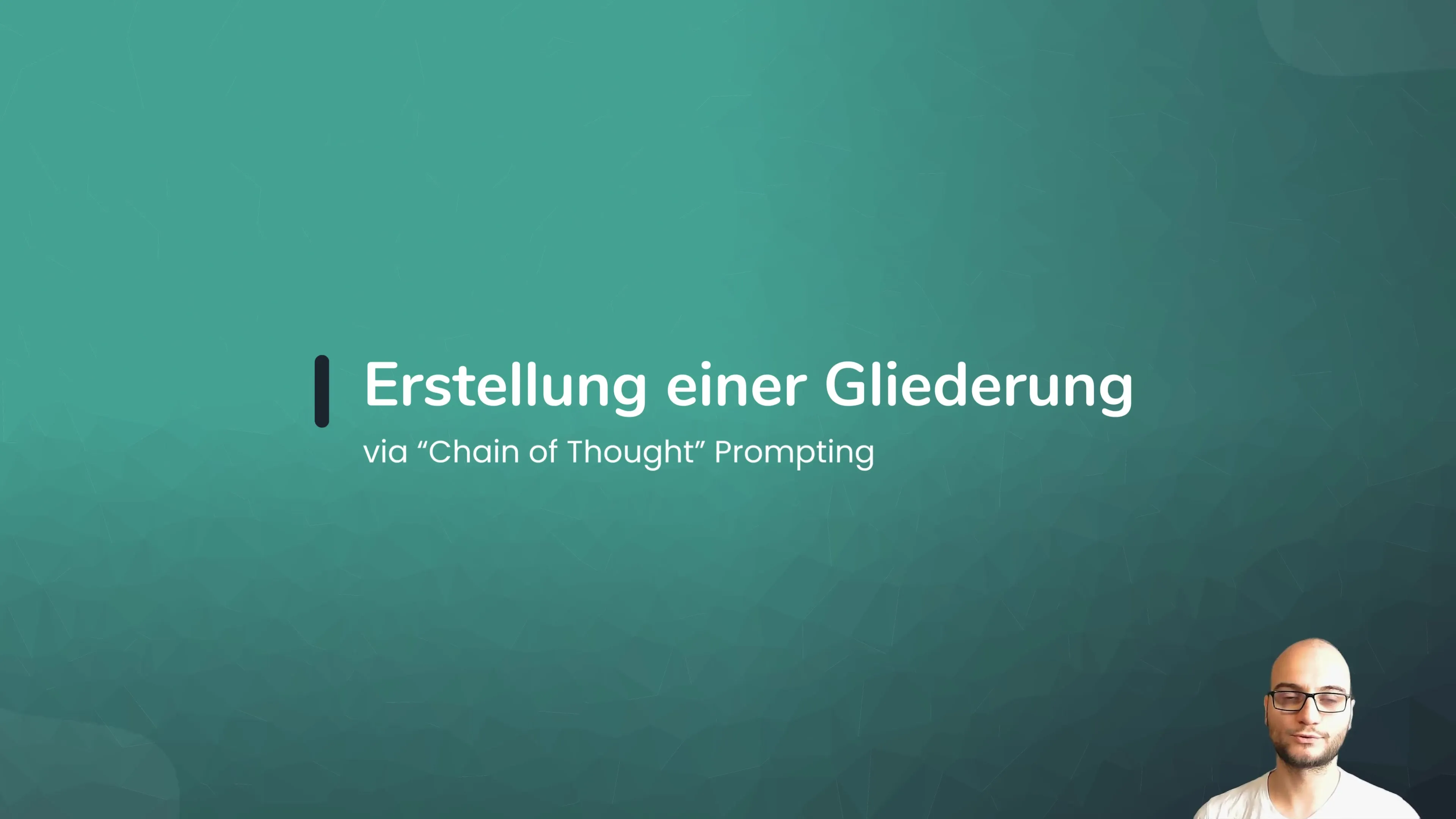 Gliederungserstellung mit KI-Prompting Gliederungserstellung mit KI-Prompting