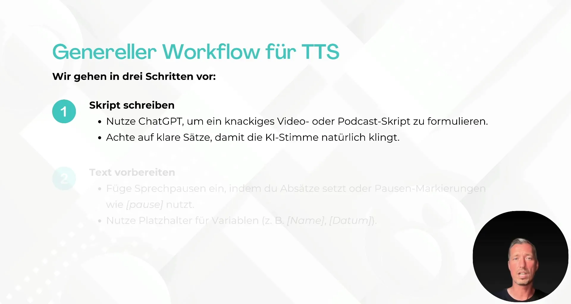 Generasi bahasa dan TTS untuk proyek kreatif
