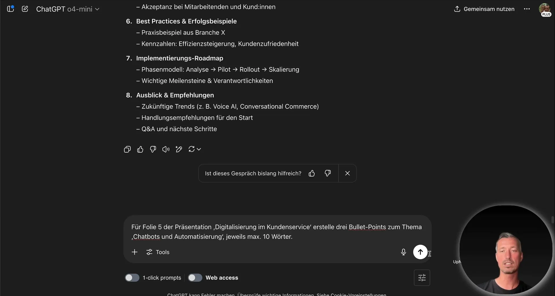 Berichte, Pr&auml;sentationen und Zusammenfassungen effektiv mit KI erstellen