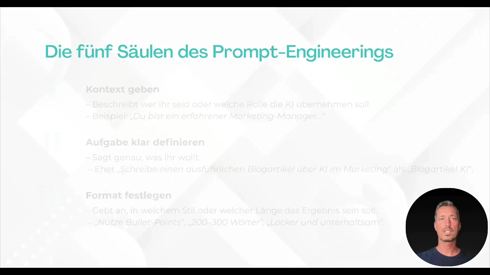 Entradas precisas para mejores resultados de IA