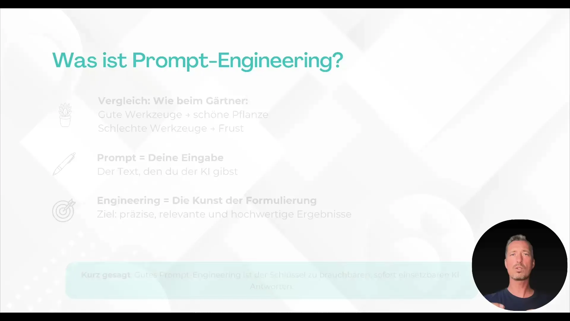 Entradas precisas para mejores resultados de IA