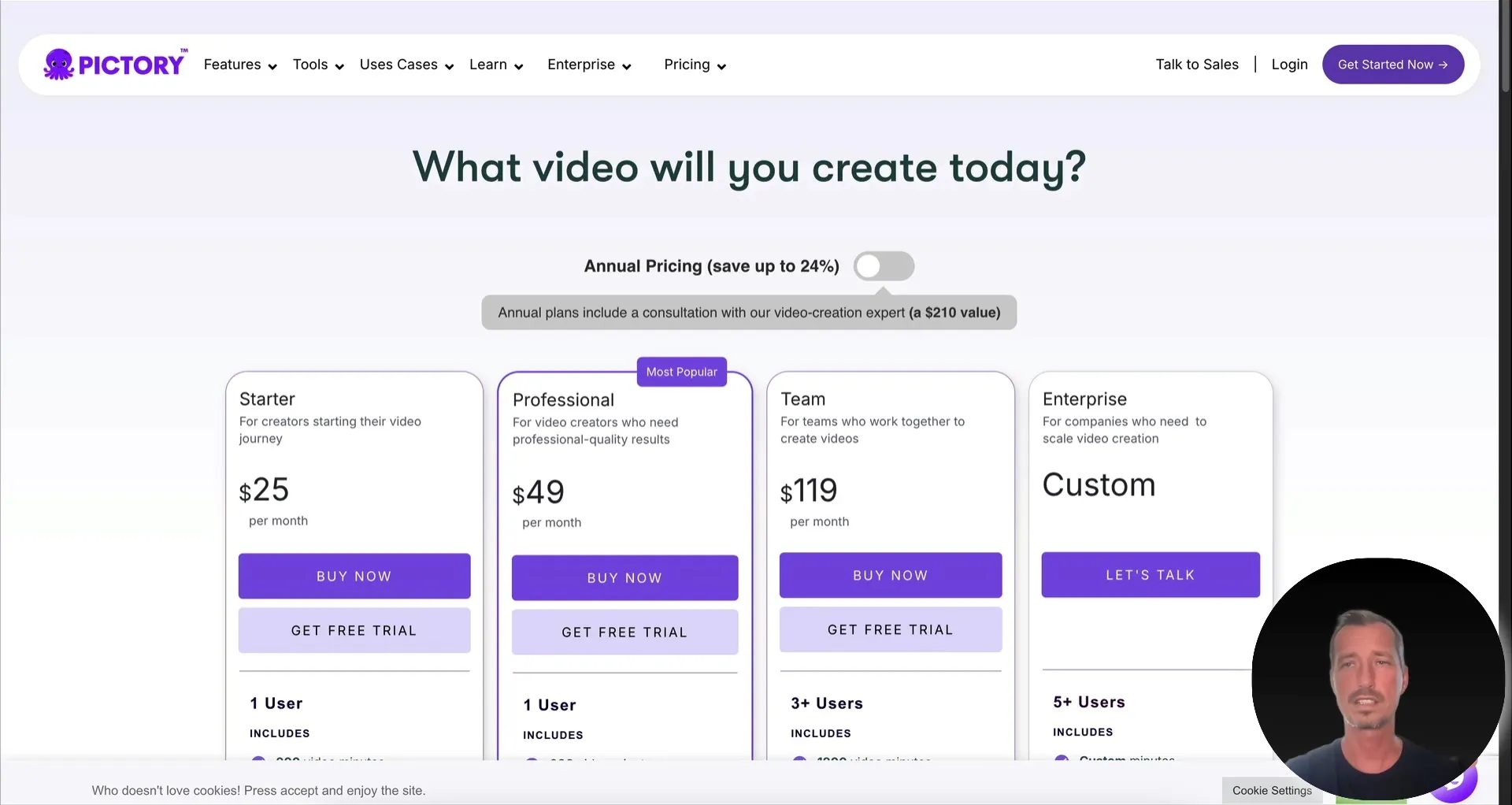 Criar v&iacute;deos a partir de texto rapidamente com o Pictory