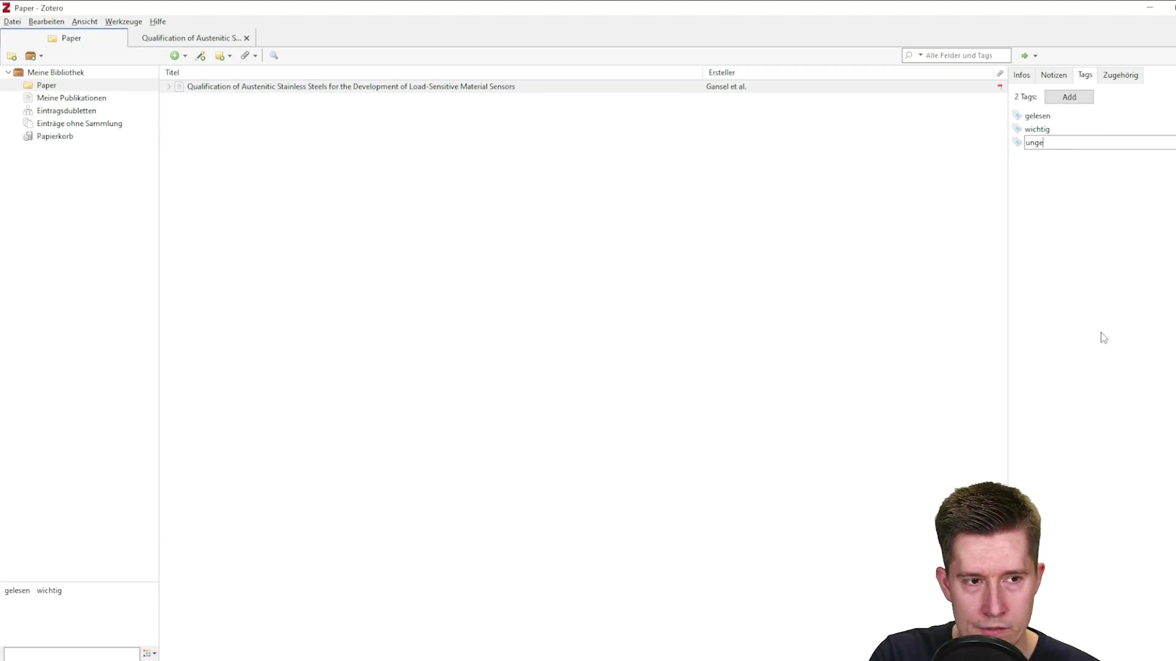 Pengelolaan literatur menjadi mudah &ndash; Bekerja efisien dengan Zotero