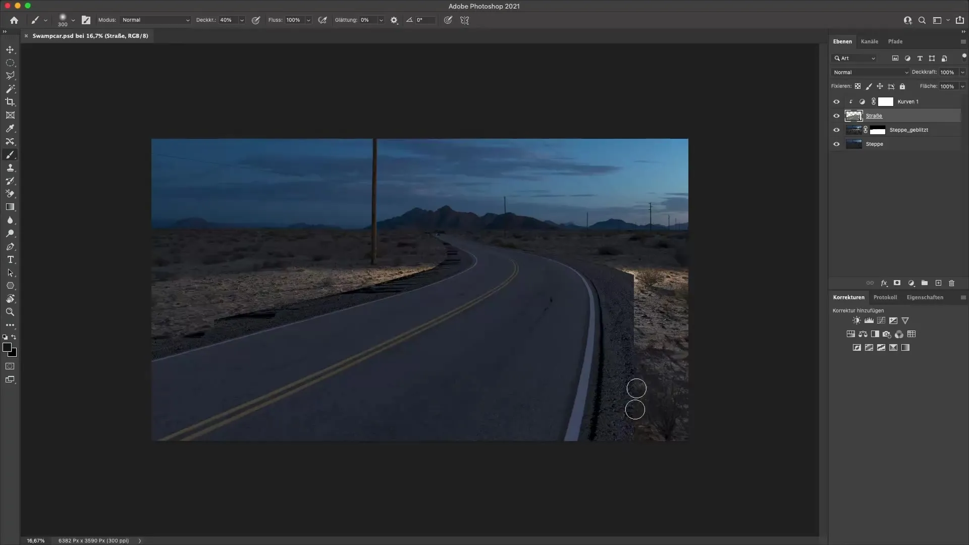 Masking tepi jalan di Photoshop: Panduan yang tepat