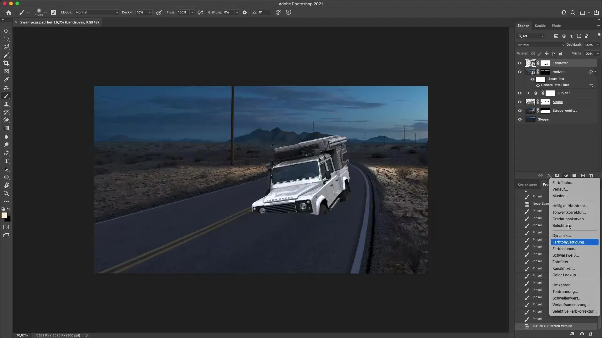 Popolna svetlobna atmosfera v Photoshopu – Integracija vozila Popolna svetlobna atmosfera v Photoshopu – Integracija vozil