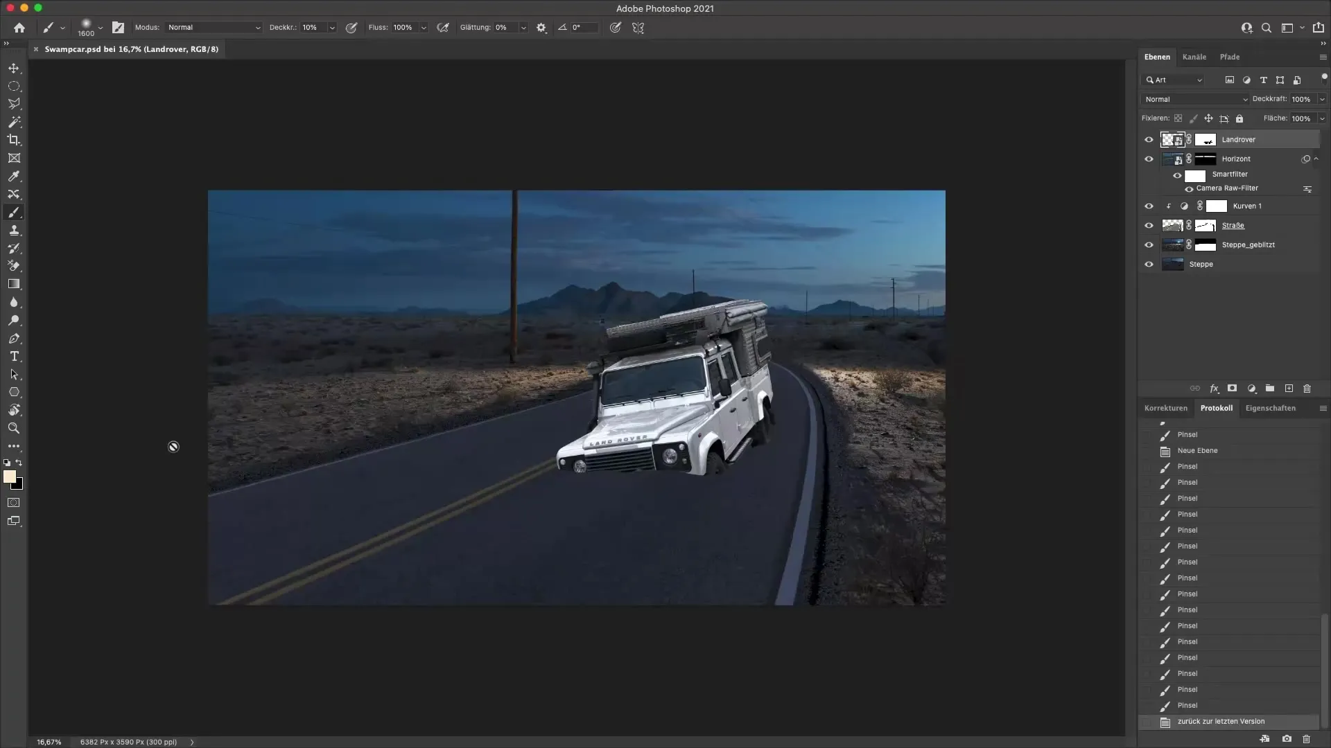 Popolna svetlobna atmosfera v Photoshopu – Integracija vozila Popolna svetlobna atmosfera v Photoshopu – Integracija vozila