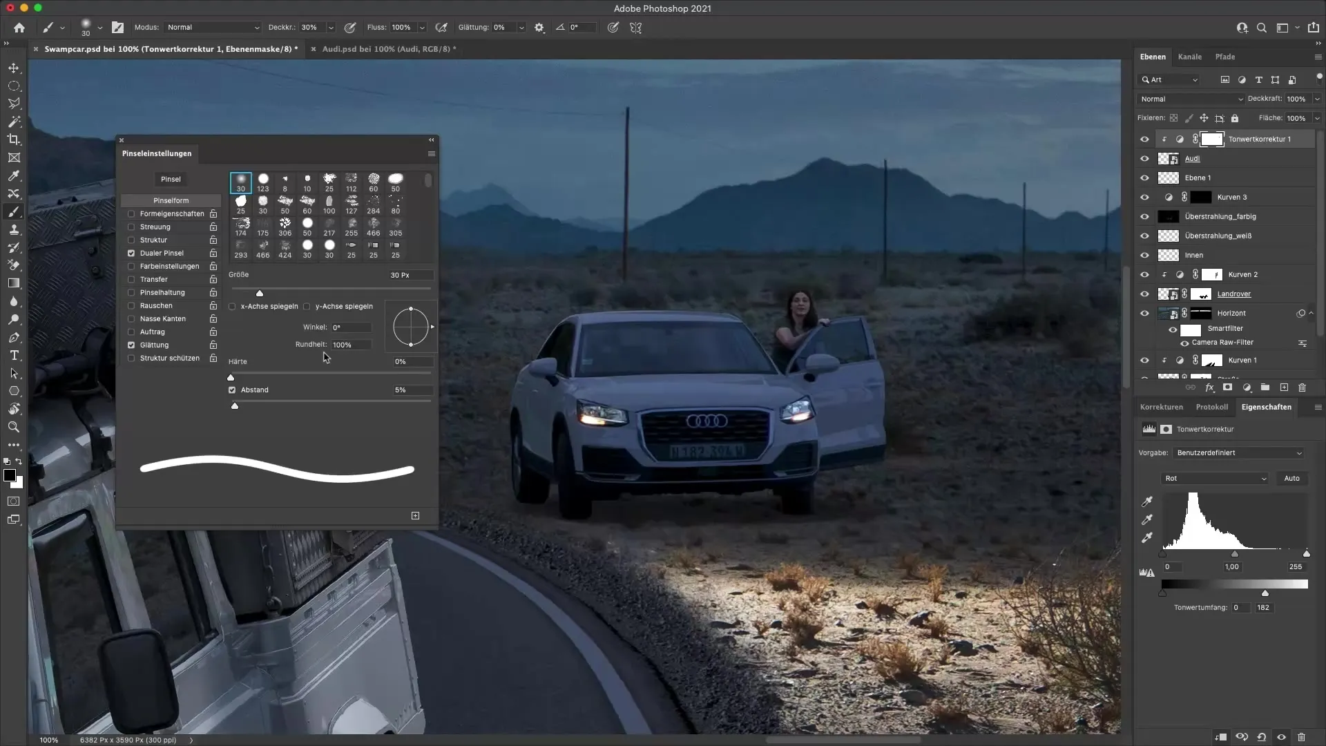 Perencanaan kendaraan dan penyesuaian di Photoshop &ndash; Begini cara mengintegrasikan mobil dengan sukses