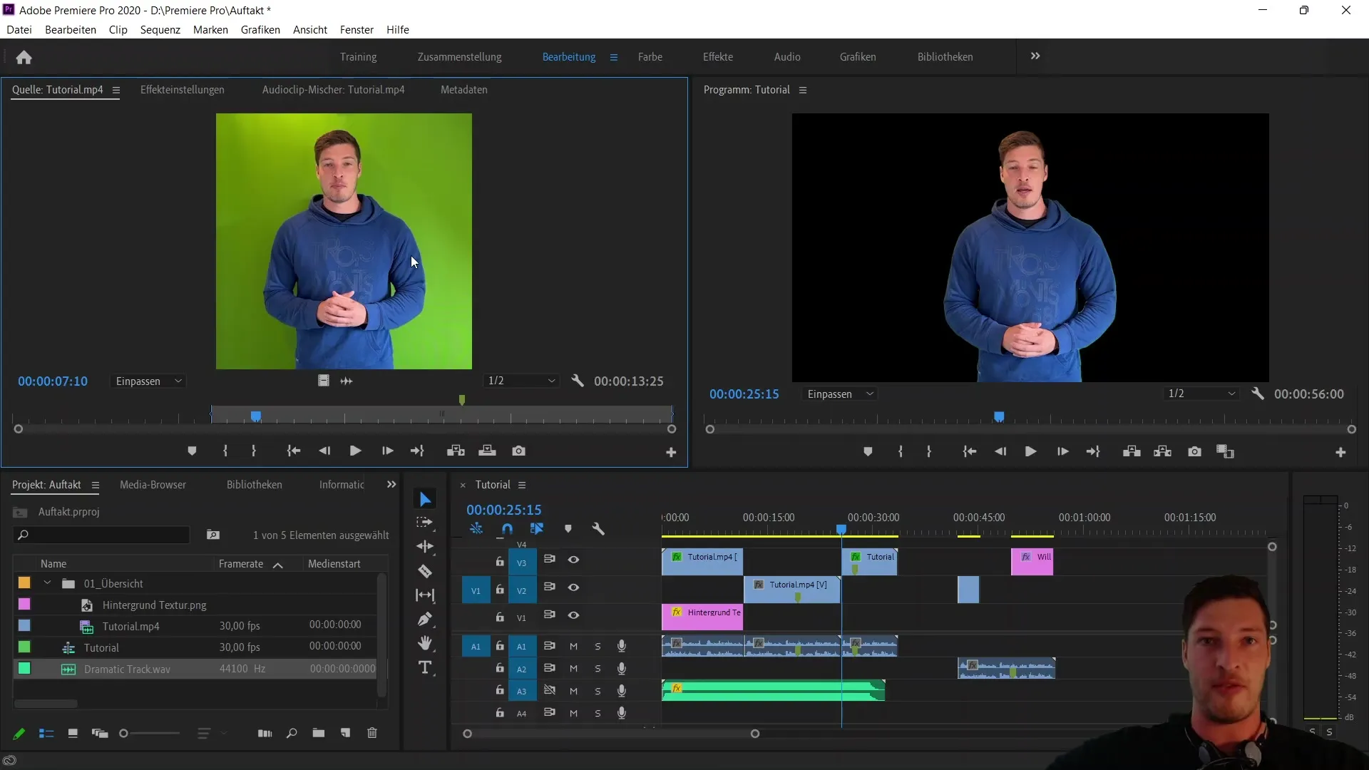 Important functions in the timeline of Adobe Premiere Pro CC