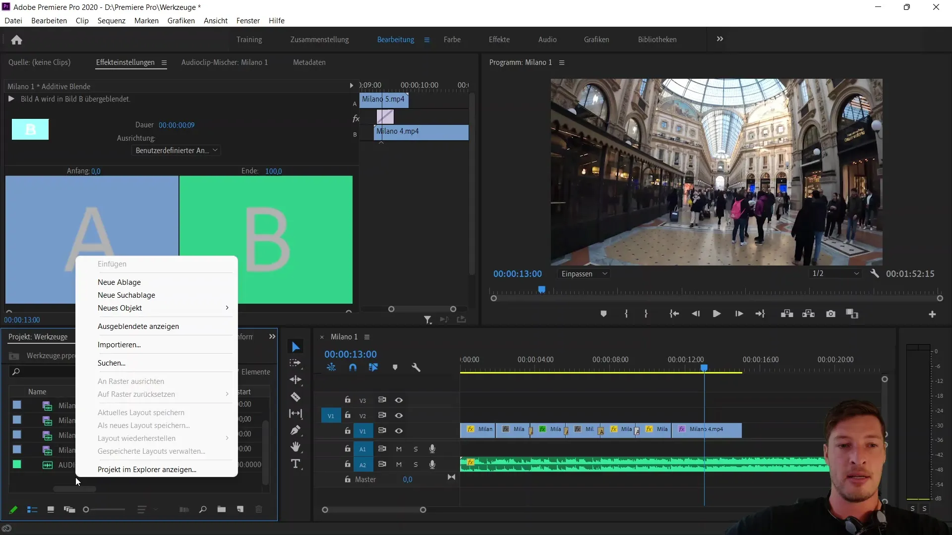 Color corrections and adjustment layers in Adobe Premiere Pro CC