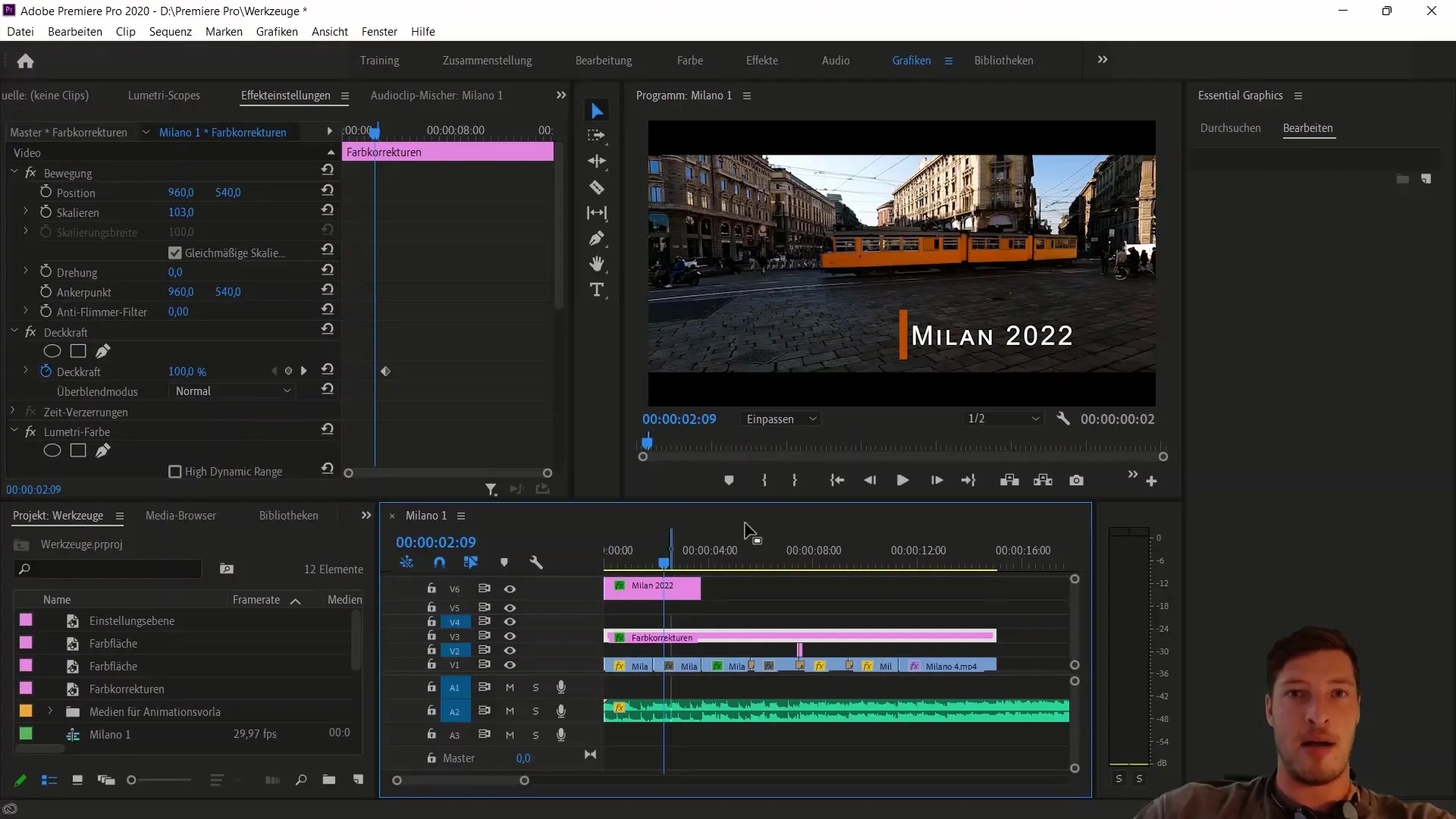 Berhasil mengekspor file video MP4 menggunakan Adobe Premiere Pro CC