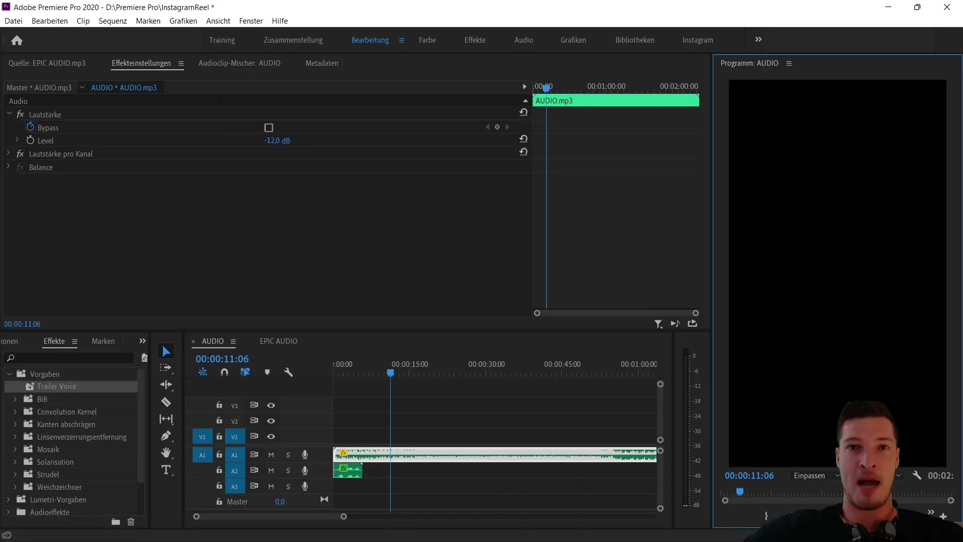 Zone de travail optimale pour les vidéos en format portrait dans Adobe Premiere Pro CC Zone de travail optimale pour les vidéos en format portrait dans Adobe Premiere Pro CC