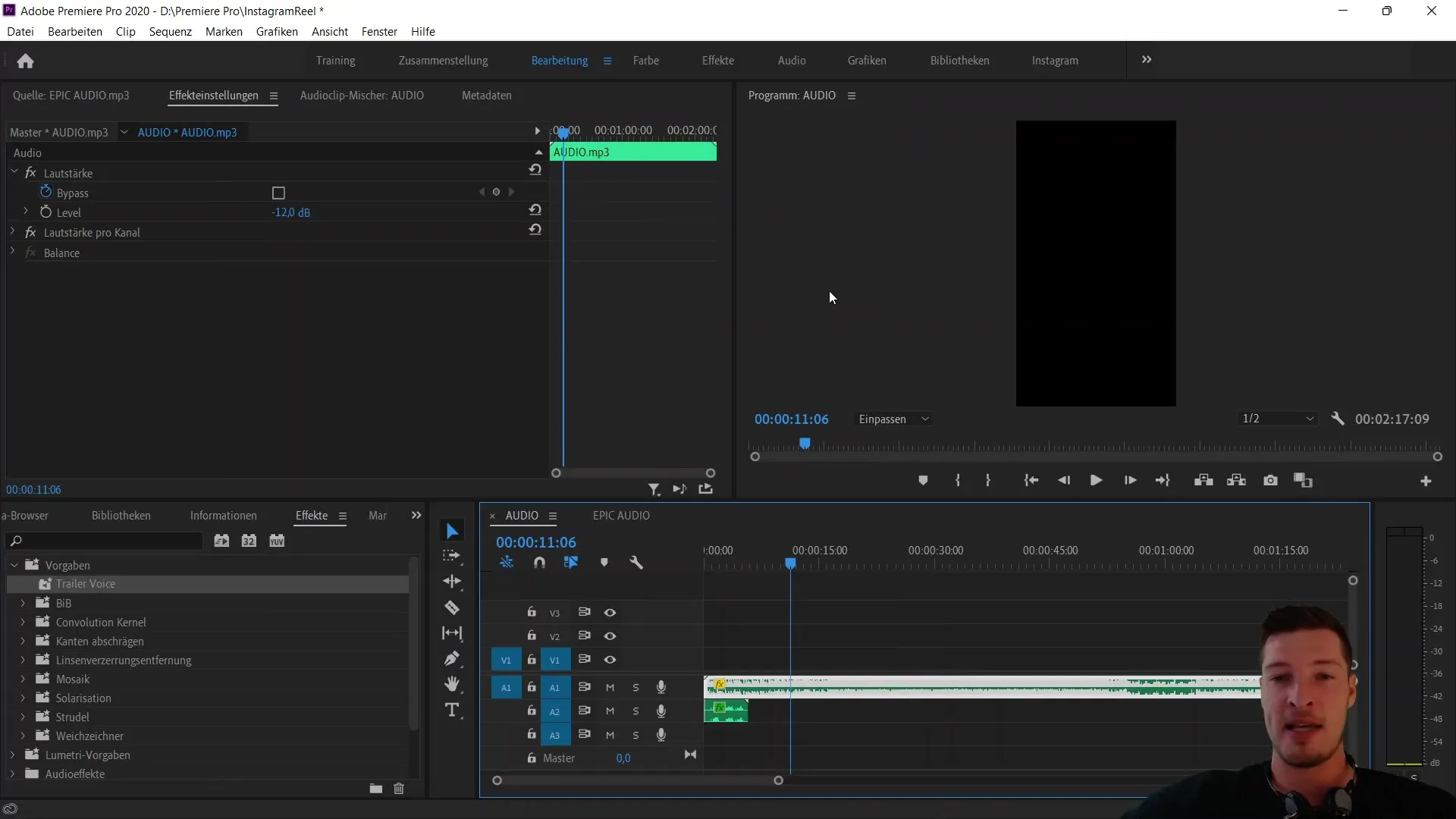 Zone de travail optimale pour les vidéos en format portrait dans Adobe Premiere Pro CC Zone de travail optimale pour les vidéos en format portrait dans Adobe Premiere Pro CC