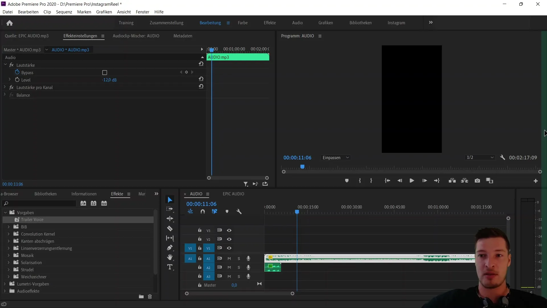Espace de travail optimal pour les vidéos verticales dans Adobe Premiere Pro CC Zone de travail optimale pour les vidéos verticales dans Adobe Premiere Pro CC