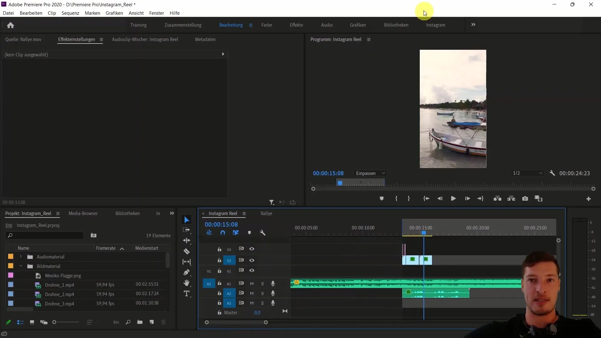 Transiciones creativas con Adobe Premiere Pro CC: Guía para el Time Remapping en Instagram Reels