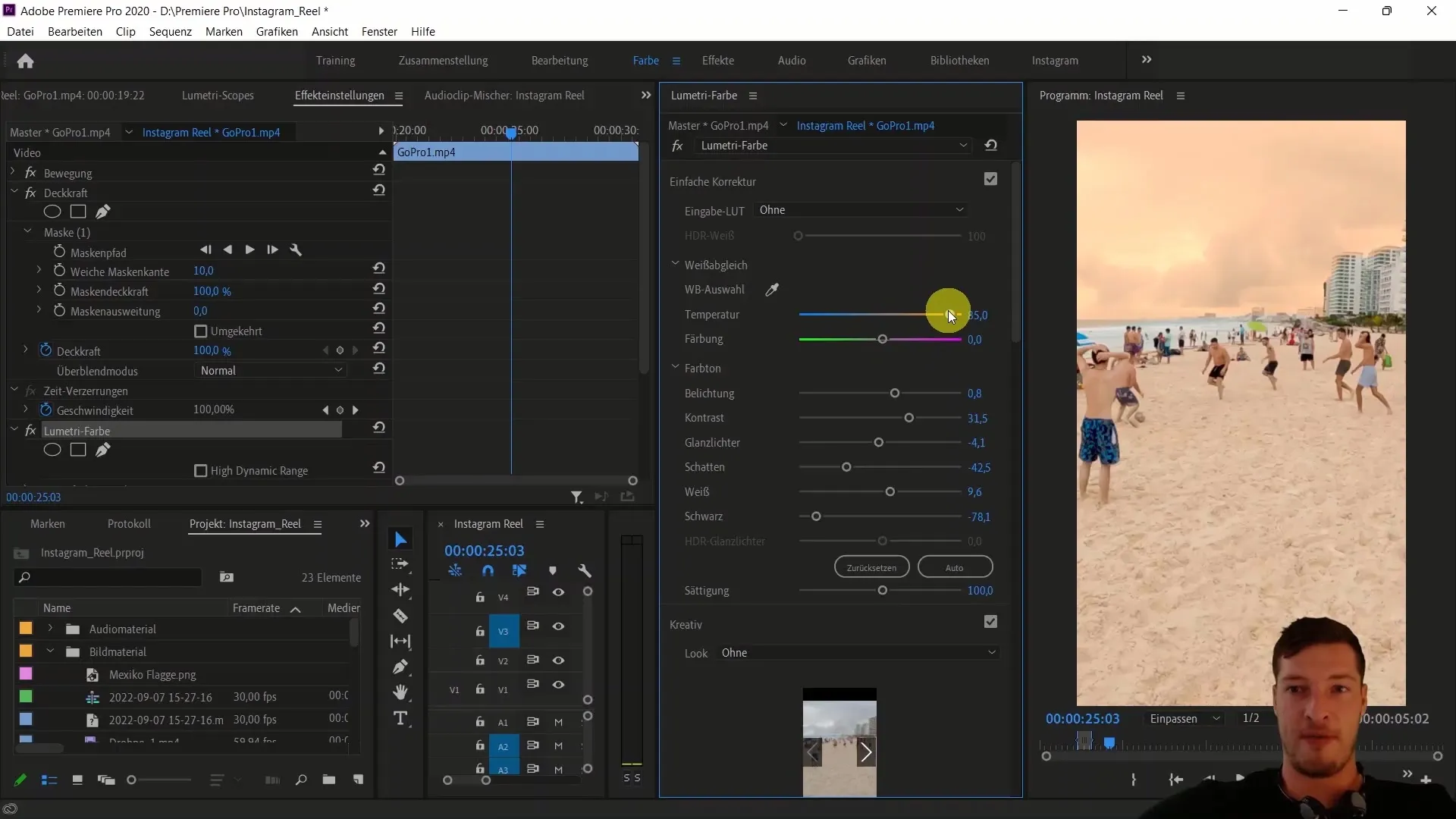 Edición avanzada de colores de áreas específicas en Adobe Premiere Pro CC