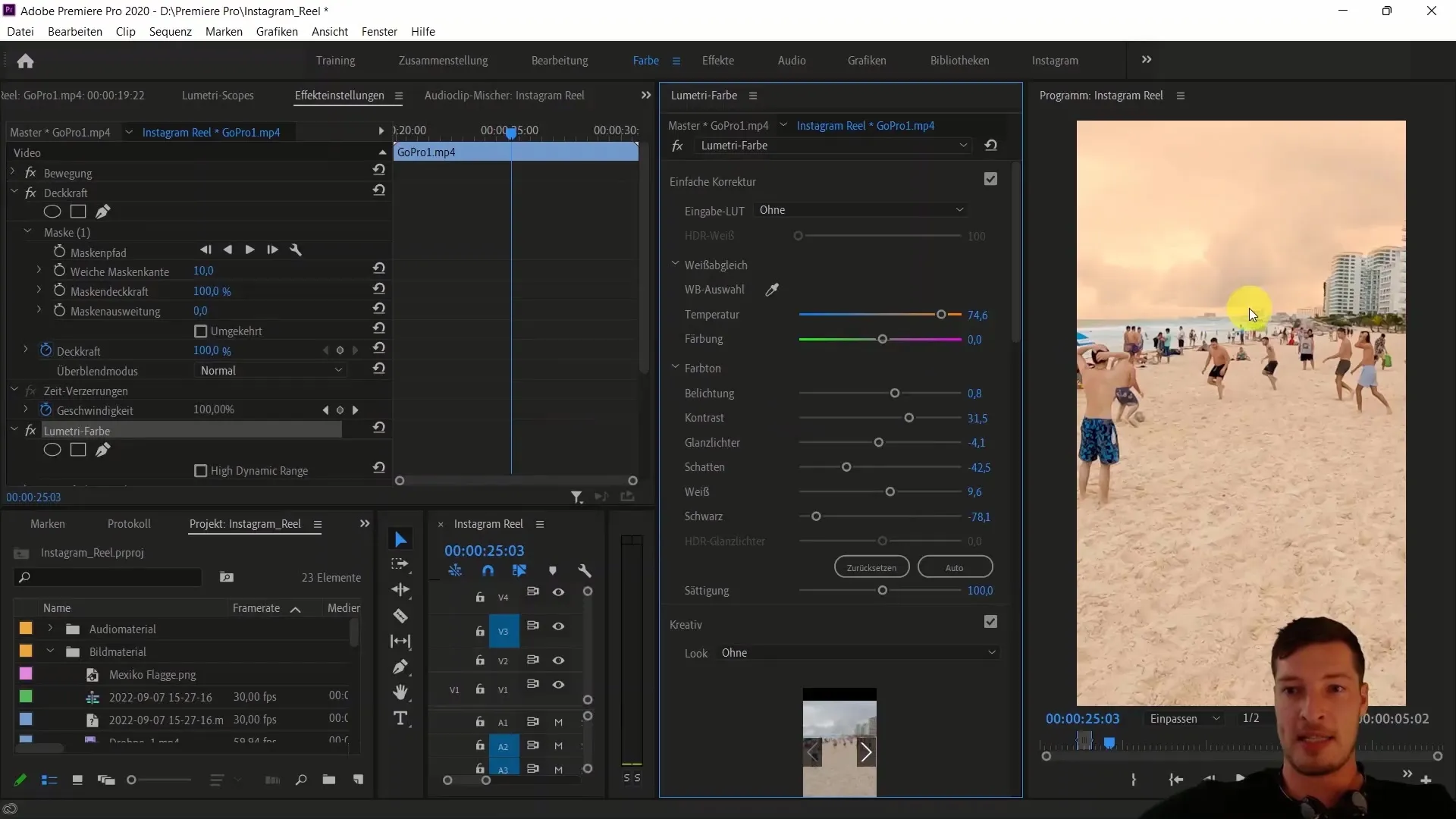 Edición avanzada de color de áreas específicas en Adobe Premiere Pro CC
