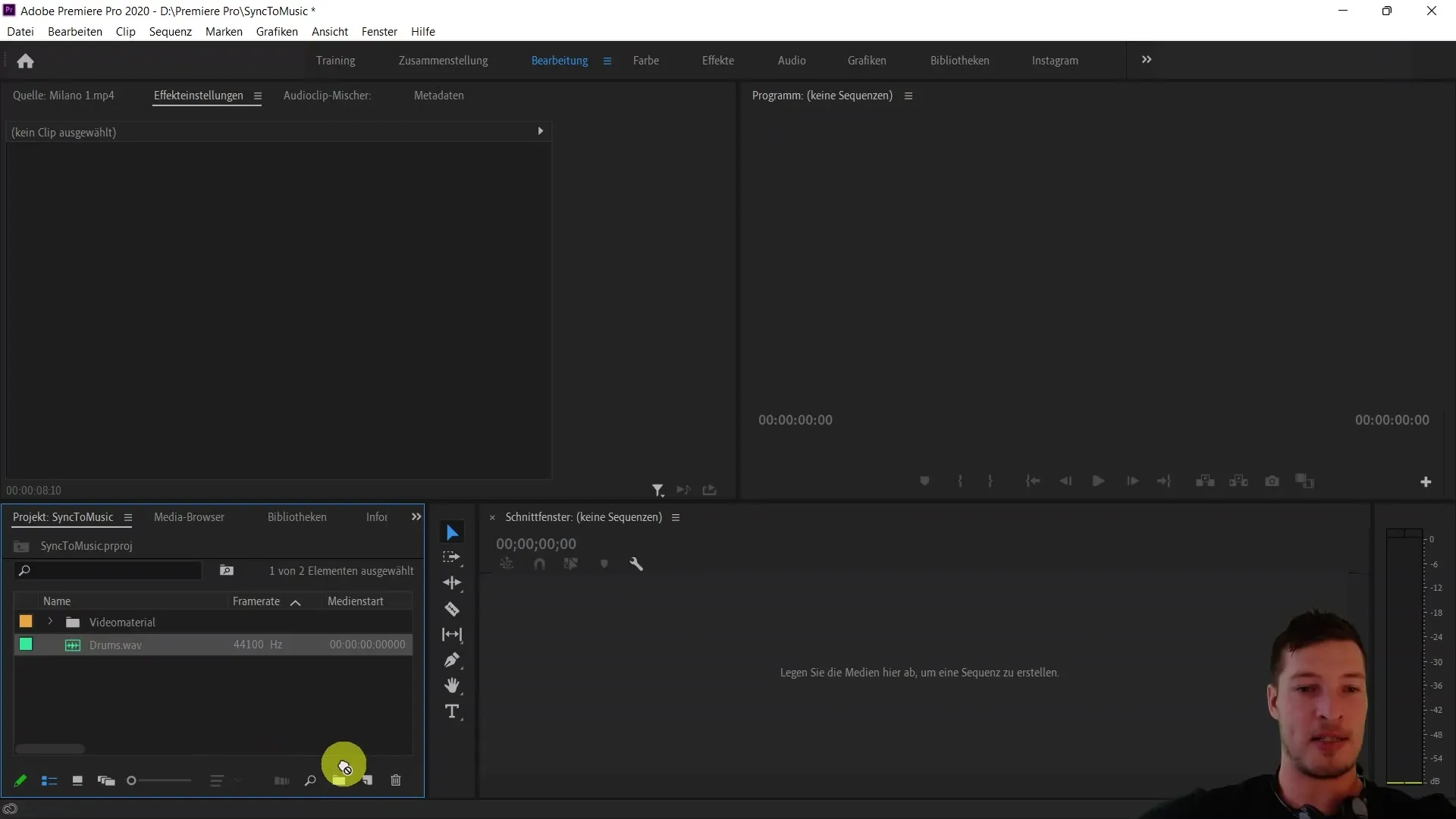 Rychlá synchronizace videoklipů v Adobe Premiere Pro CC