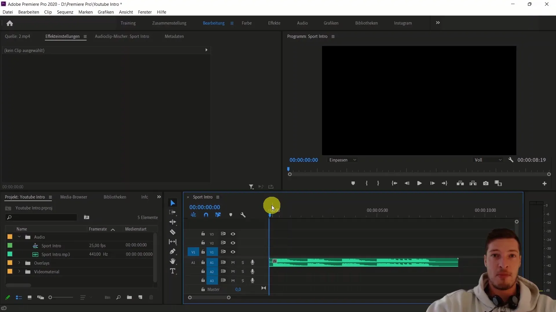 Edição de vídeo eficiente com o Adobe Premiere Pro CC através de aninhamento