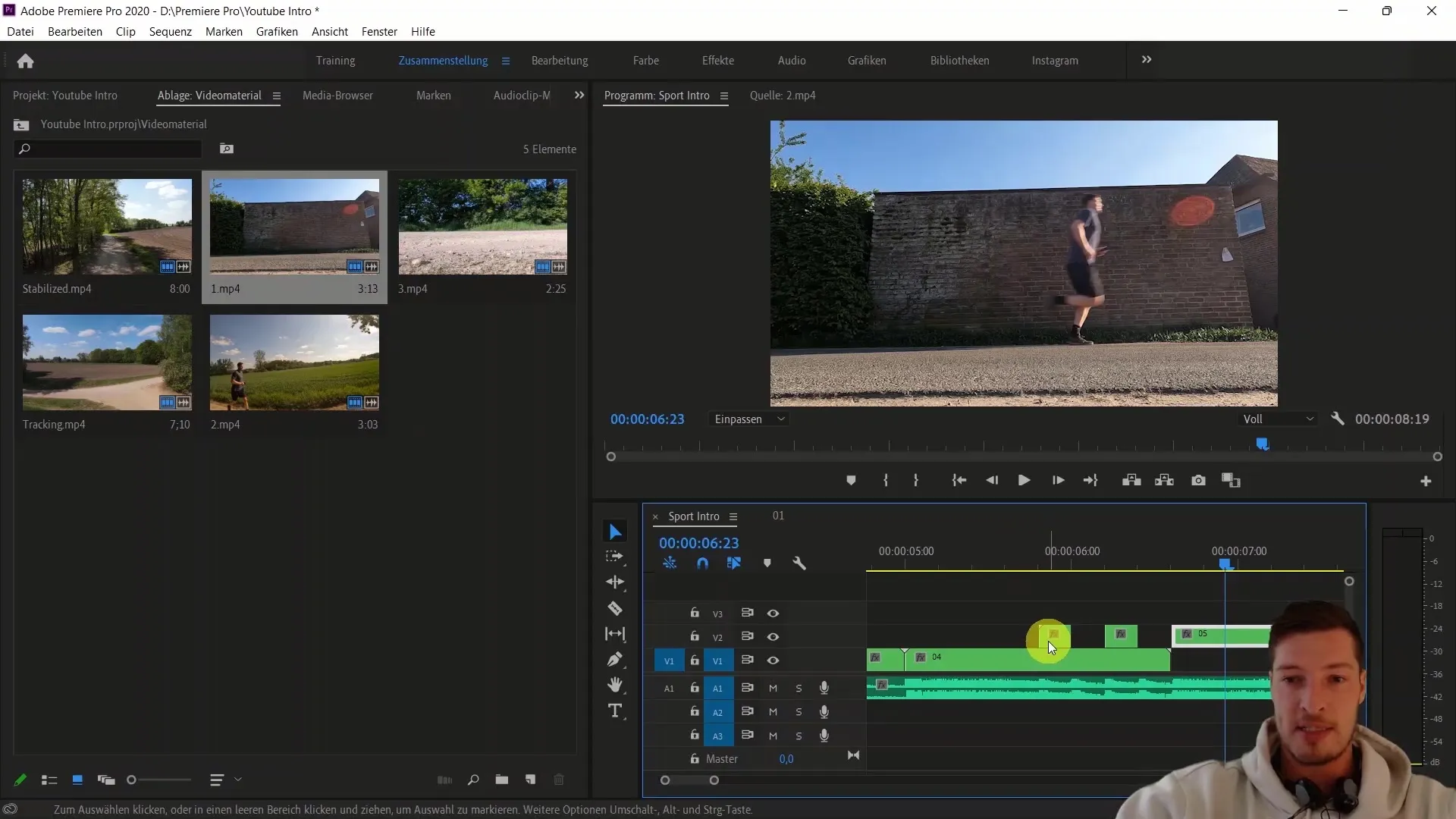 Edição de vídeo eficiente com o Adobe Premiere Pro CC através de aninhamento