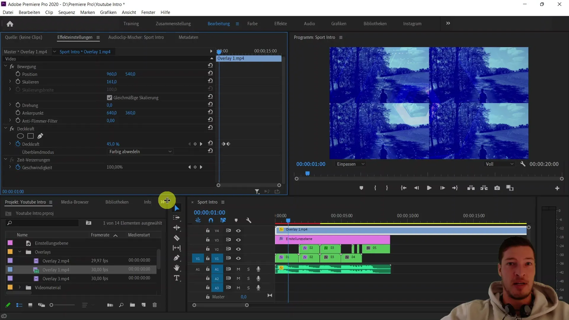 Ako používať prekrývanie v aplikácii Adobe Premiere Pro CC na dynamický video obsah