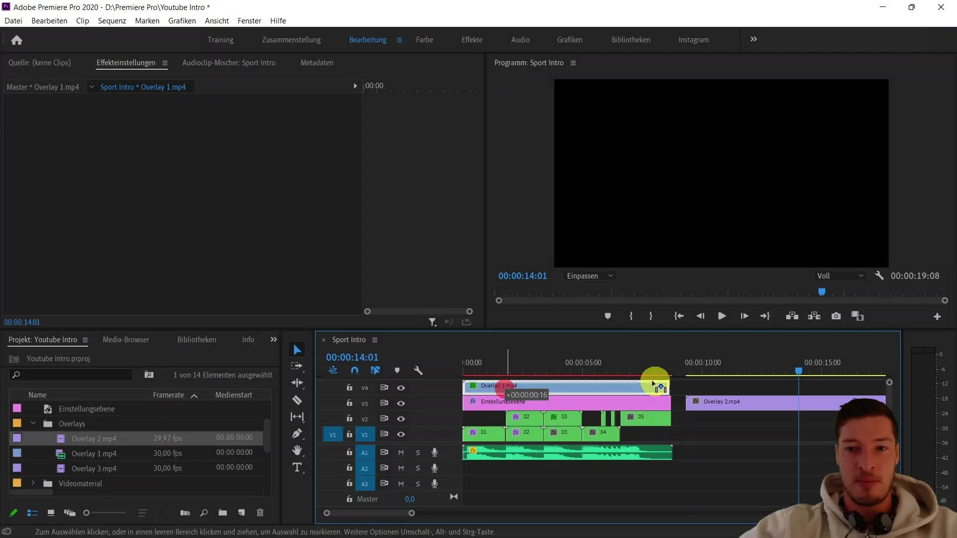 Ako používať prekrývanie v aplikácii Adobe Premiere Pro CC na dynamický video obsah