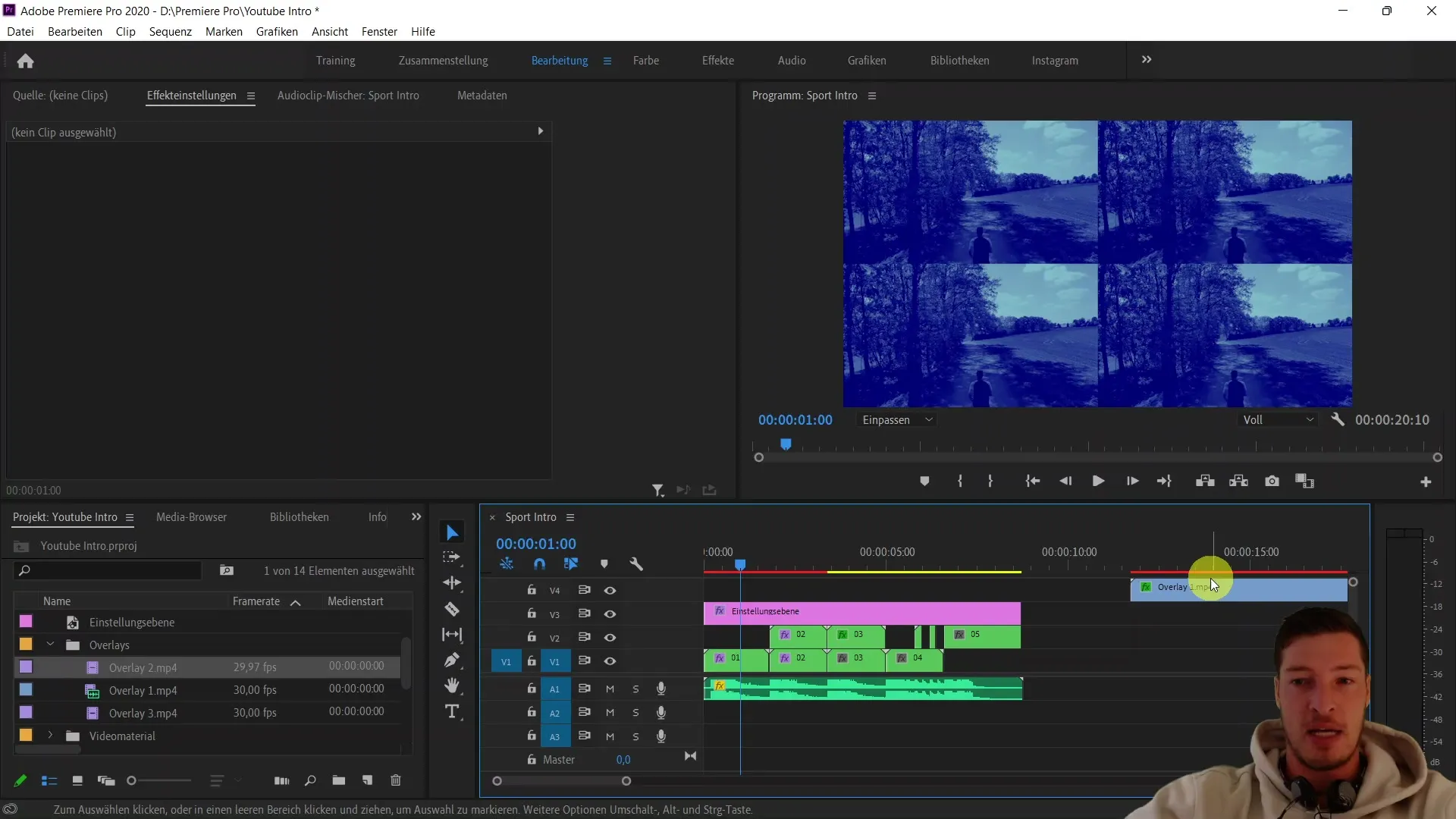 Ako používať prekrývanie v aplikácii Adobe Premiere Pro CC na dynamický video obsah