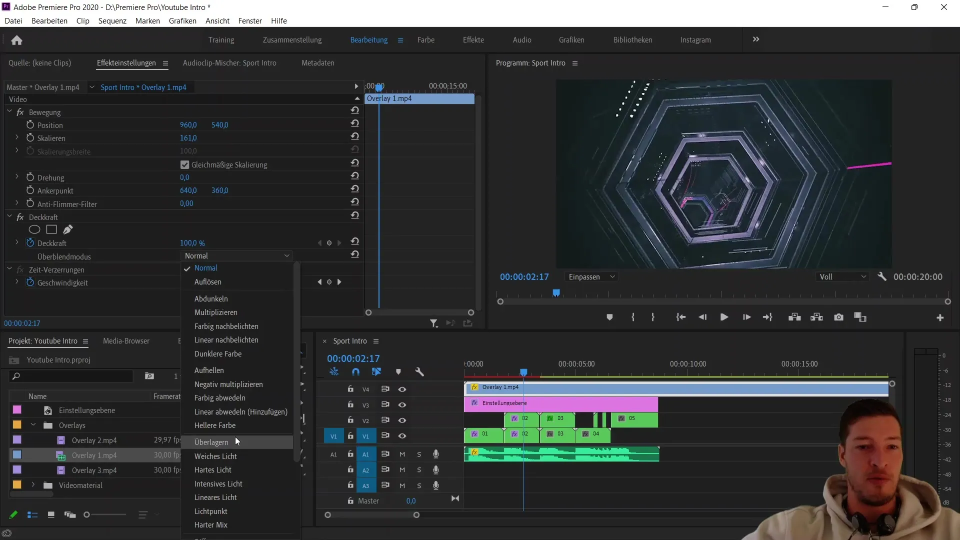 Ako používať prekrývanie v aplikácii Adobe Premiere Pro CC na dynamický video obsah