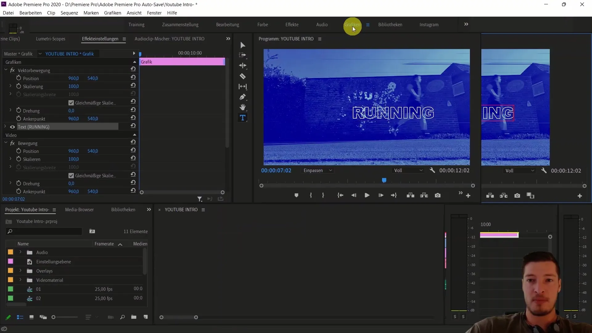 Crear un efecto de texto propio con Adobe Premiere Pro CC