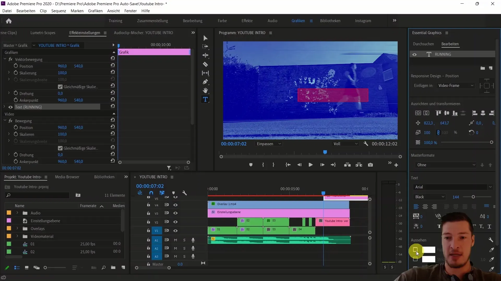 Crear un efecto de texto personalizado con Adobe Premiere Pro CC