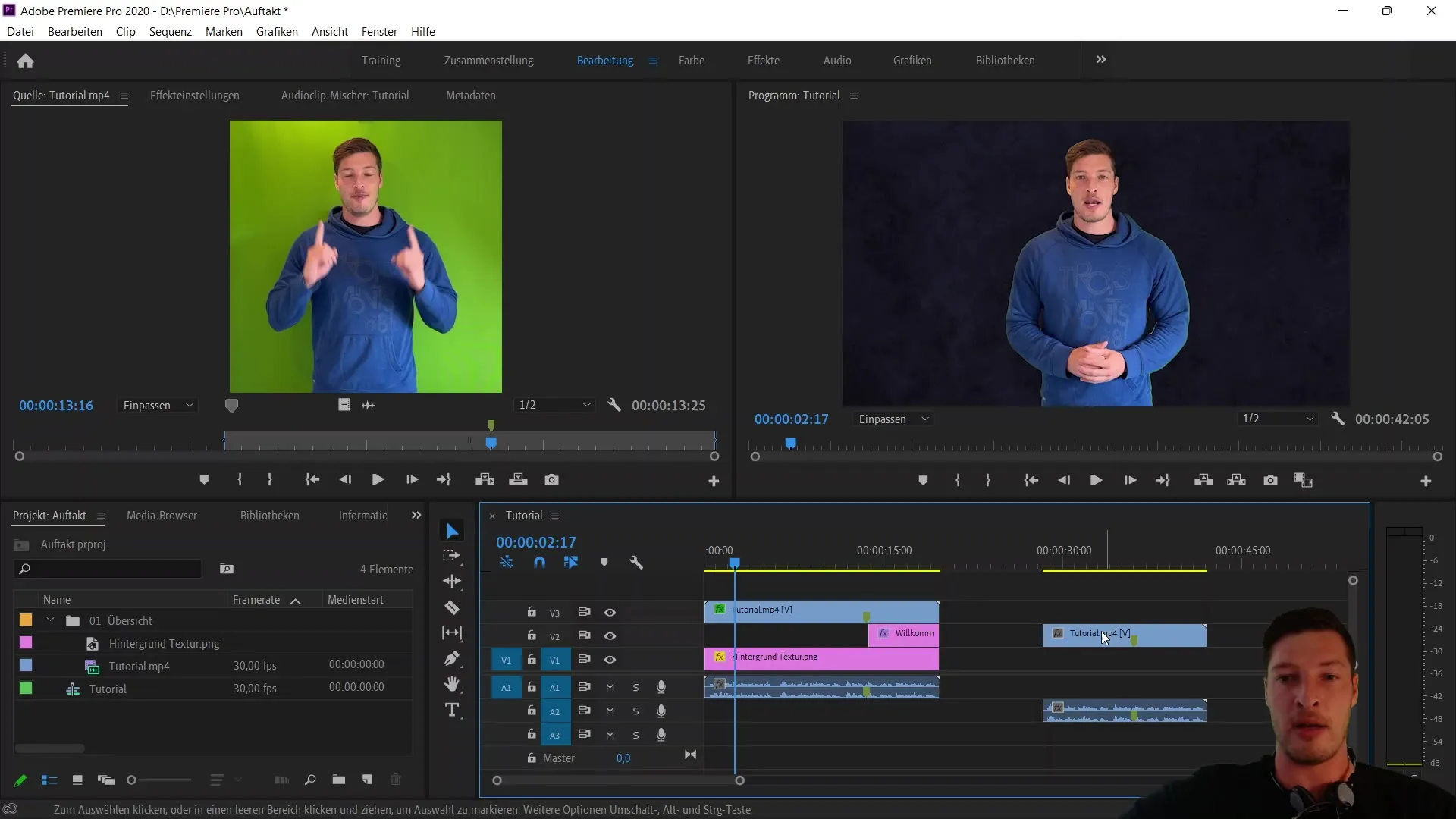 Introducción al área de preproducción de Adobe Premiere Pro CC