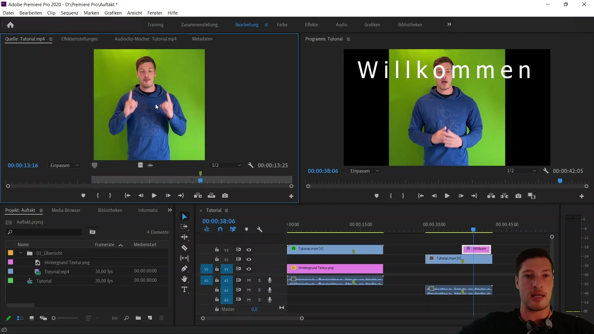 Introducción al área de preedición de Adobe Premiere Pro CC