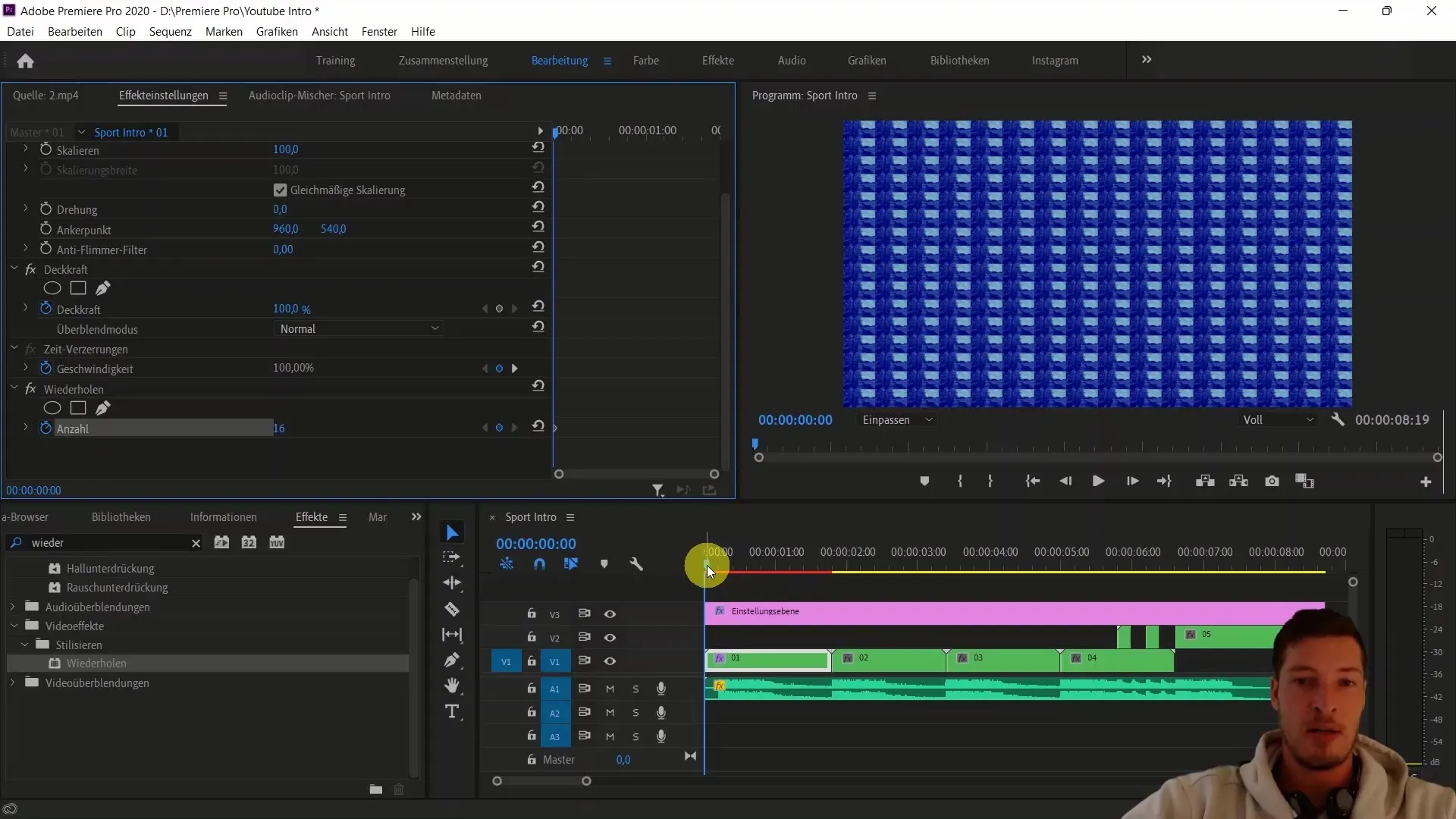 Ustvarjalne barvne in učinke nastavitve v programu Adobe Premiere Pro CC