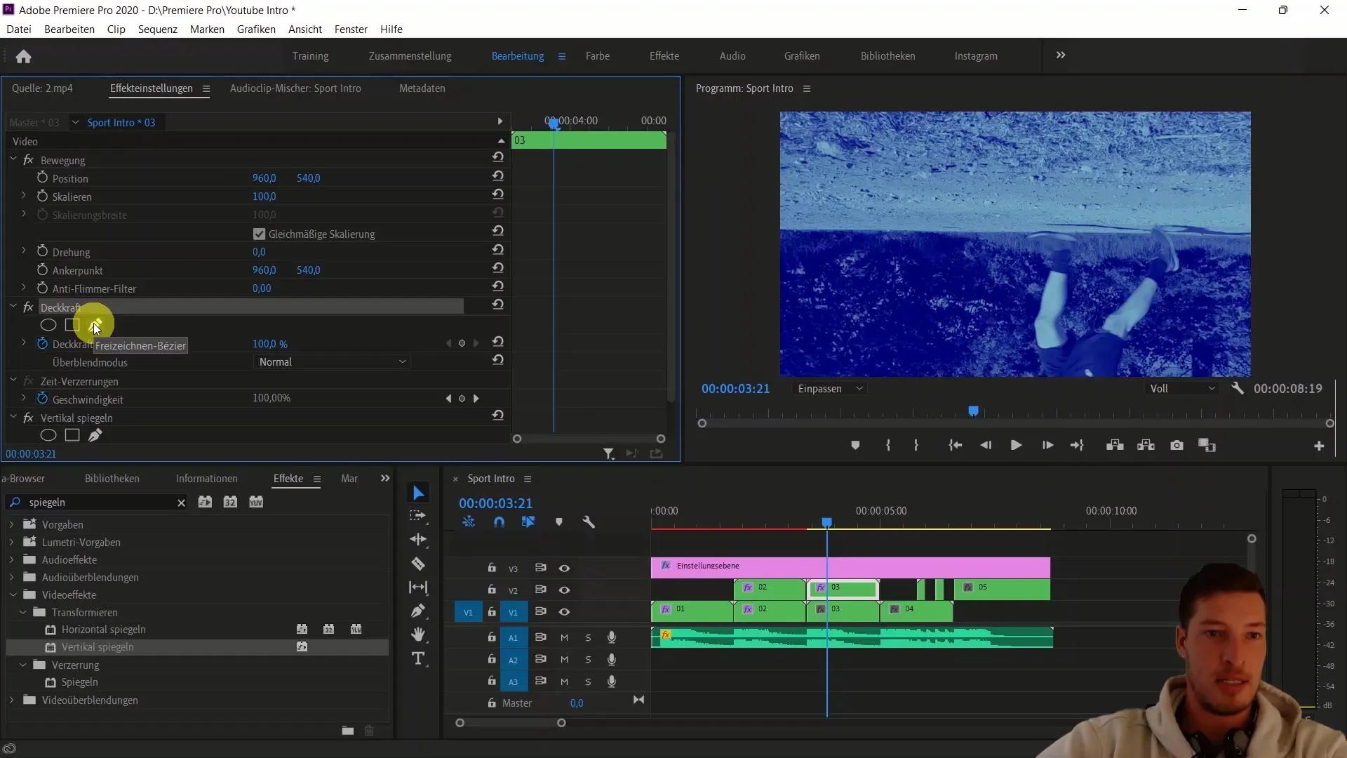 Kreativne barvne in učinkovite nastavitve v programu Adobe Premiere Pro CC