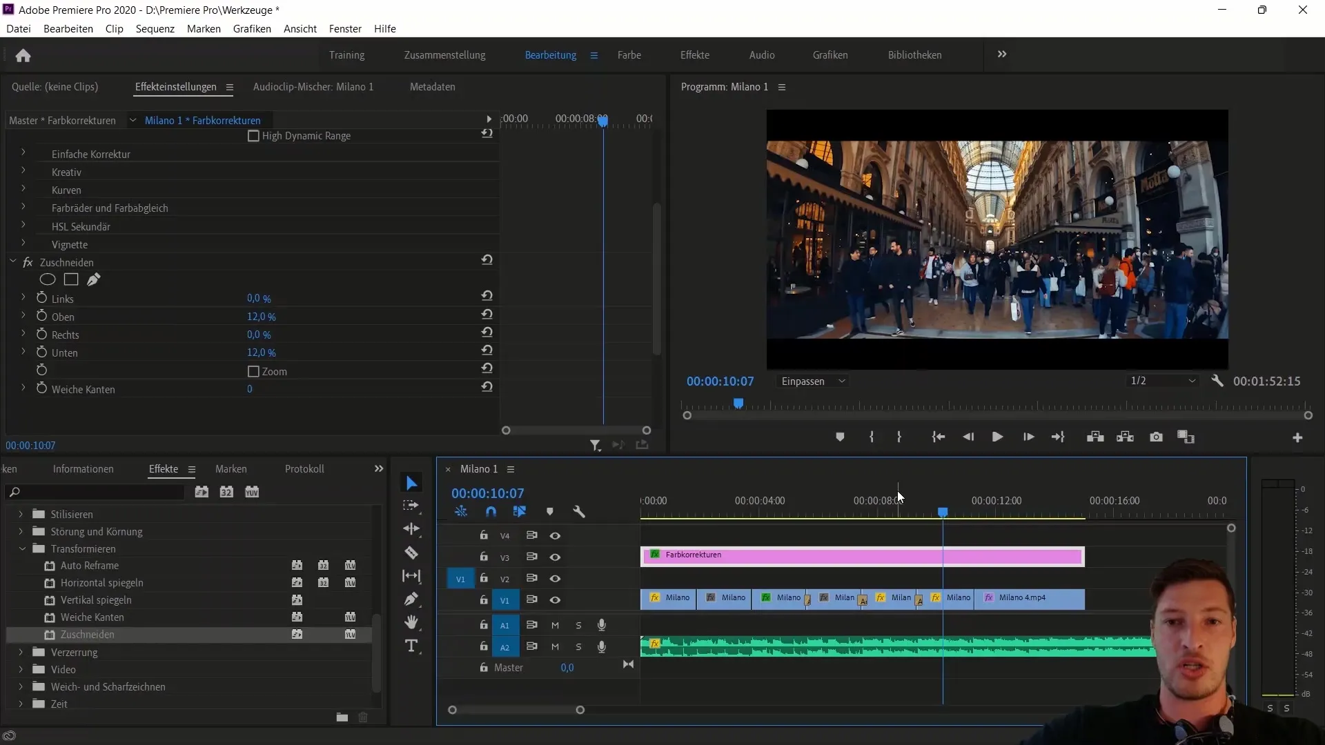 Adobe Premiere Pro CC での設定レベルの使用方法