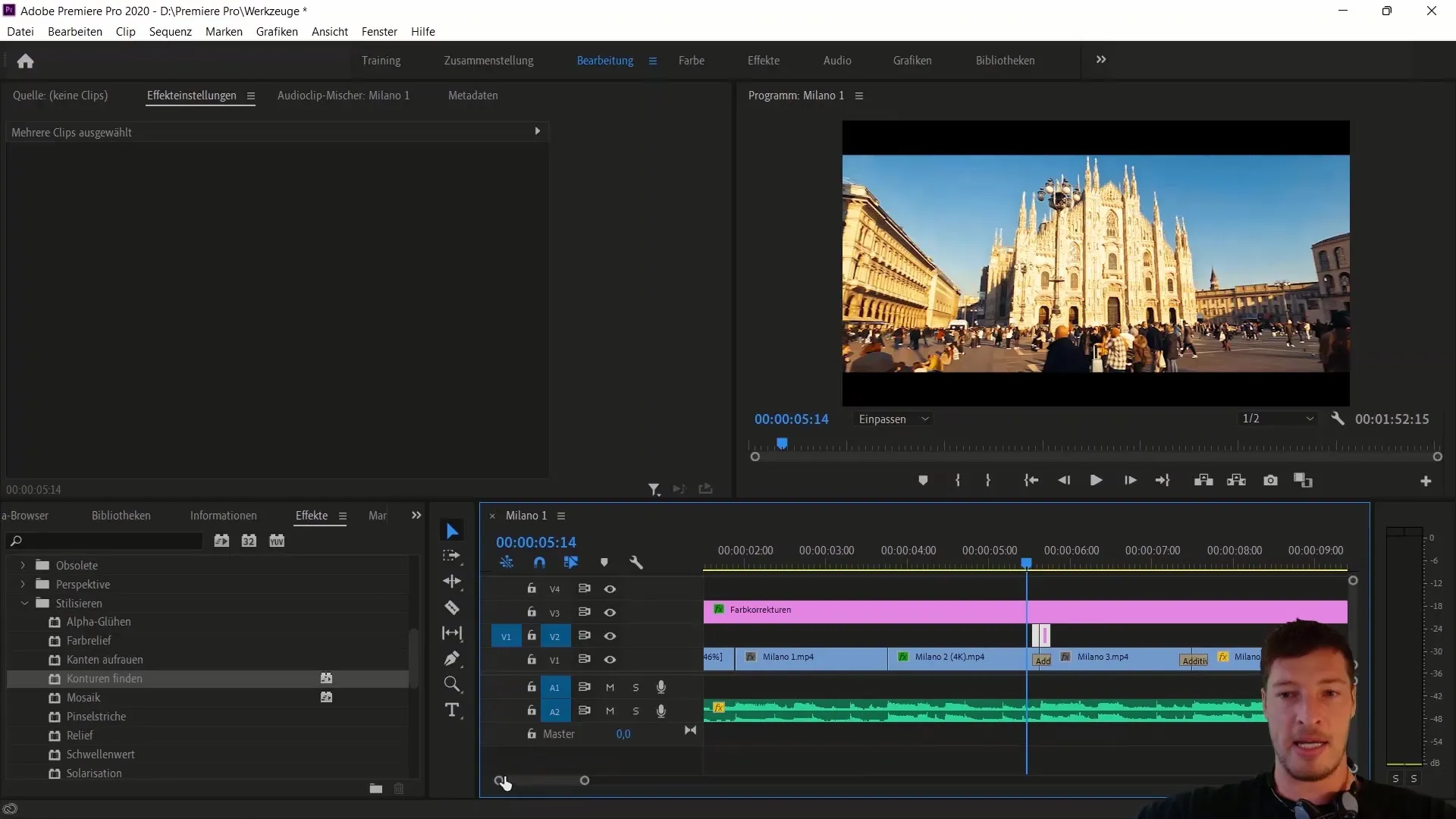 Adobe Premiere Pro CC での設定レベルの利用方法