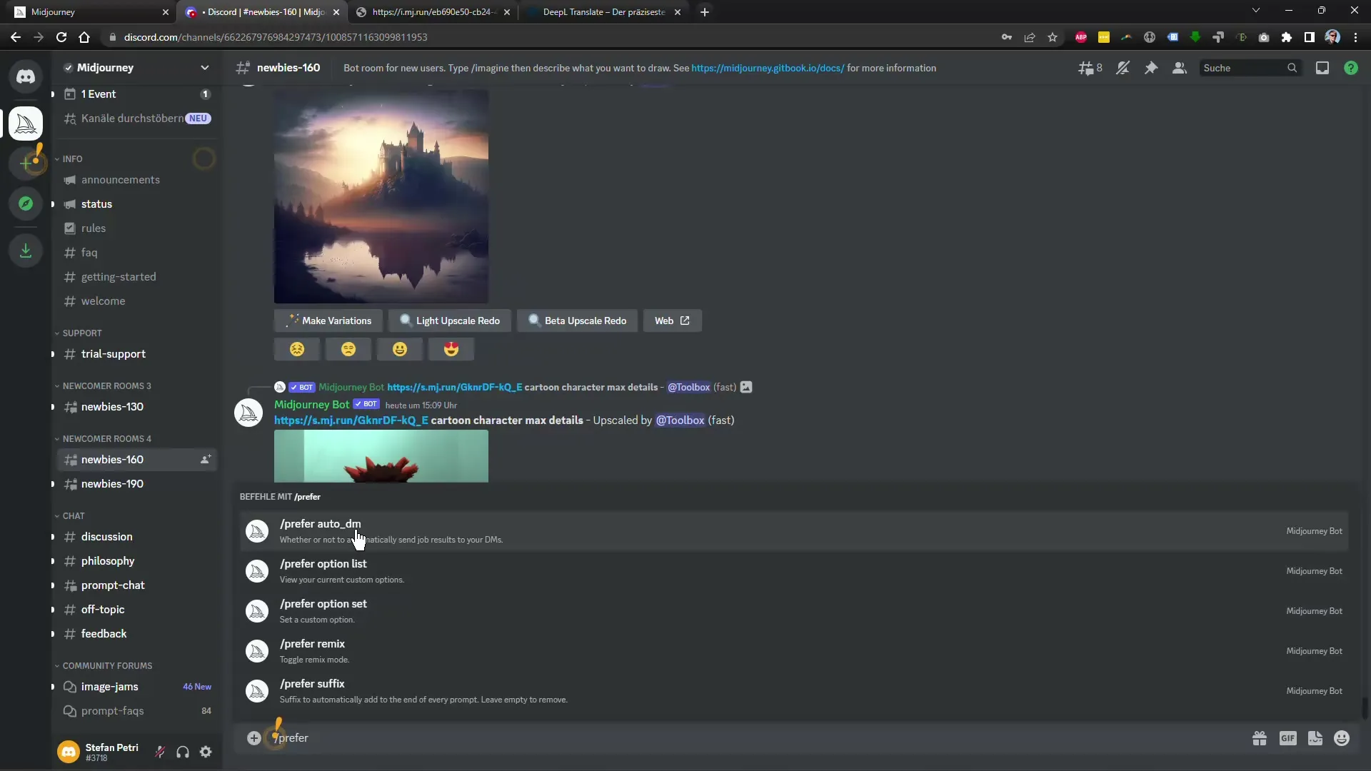 Optimizarea rezultatelor tale creative cu Midjourney