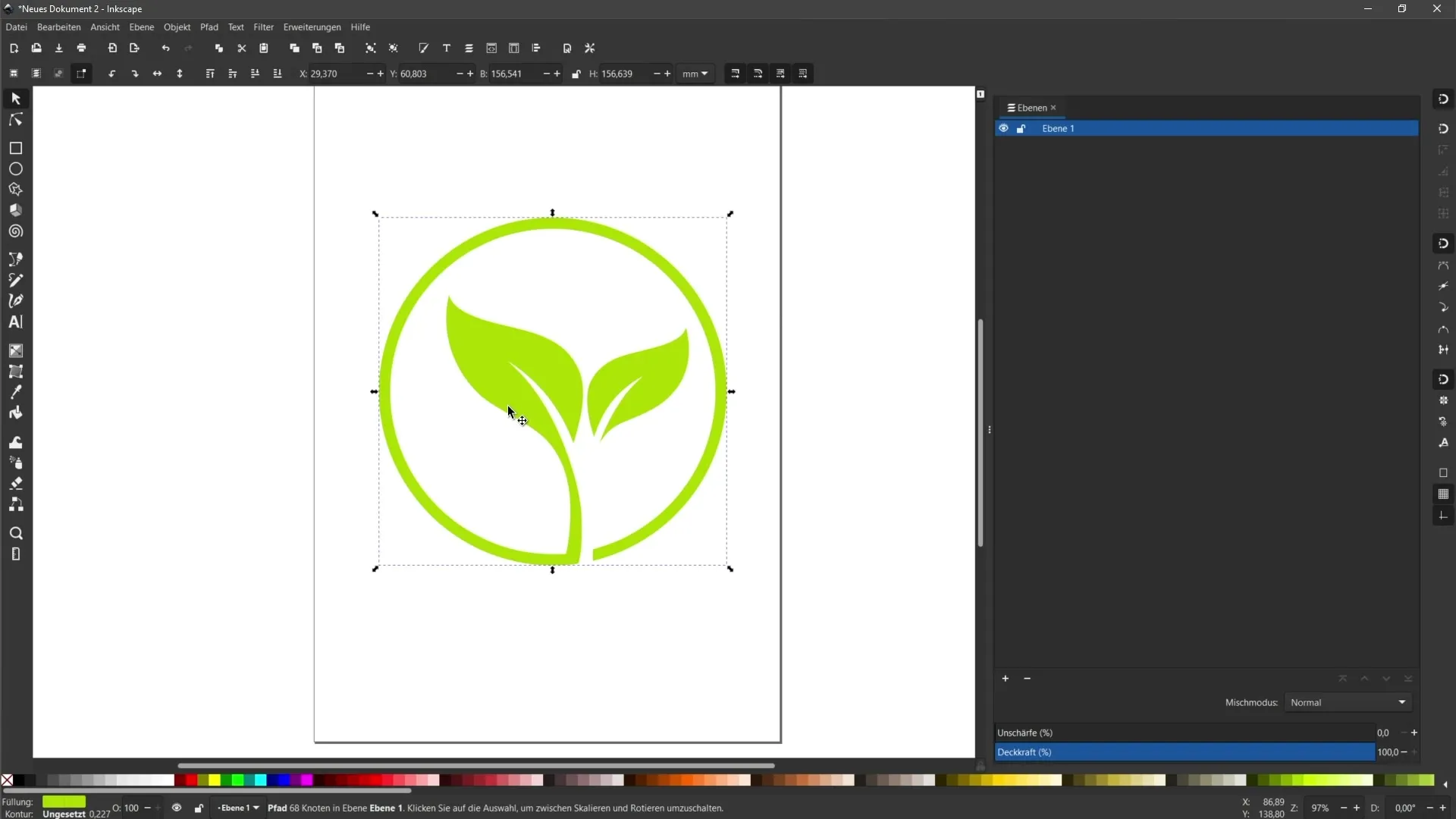 Векторизація в Inkscape: оптимізувати та налаштовувати результати