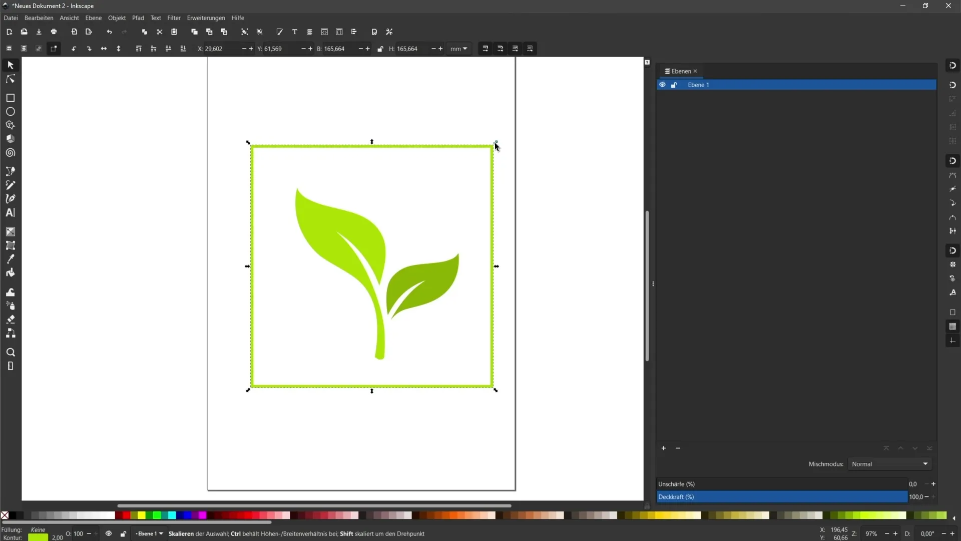 Векторизація в Inkscape: оптимізувати та налаштовувати результати