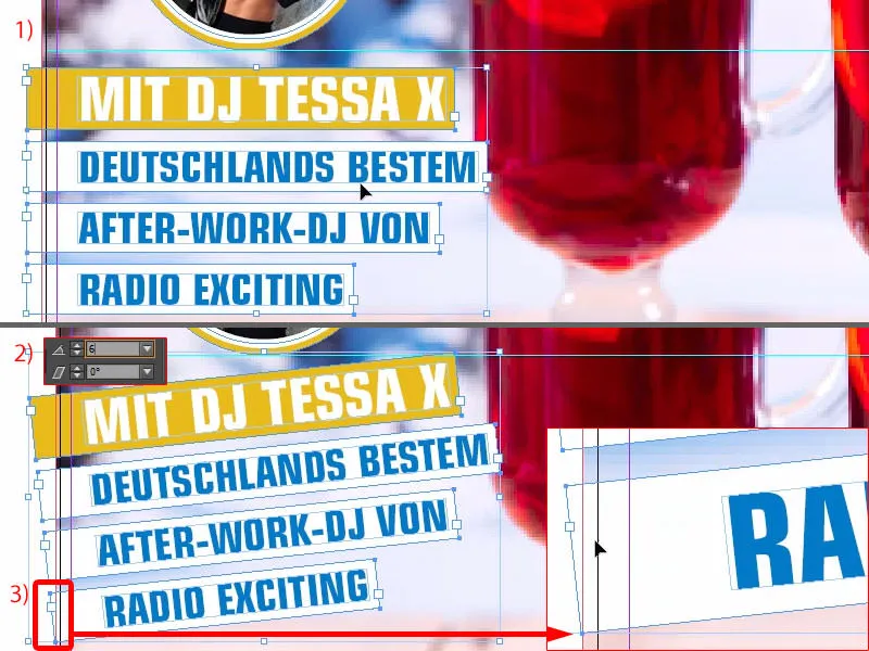 Design of a poster DIN A2 printed on one side - Après-Ski-Party