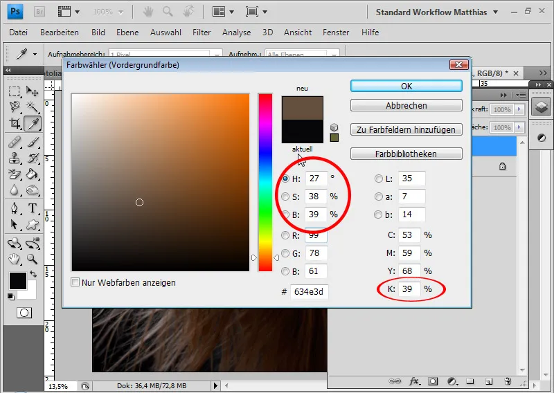 Hair clipping with layer mode offsets - so quick and fantastic