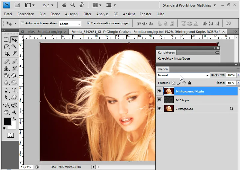 Hair clipping with layer mode offsets - so quick and fantastic